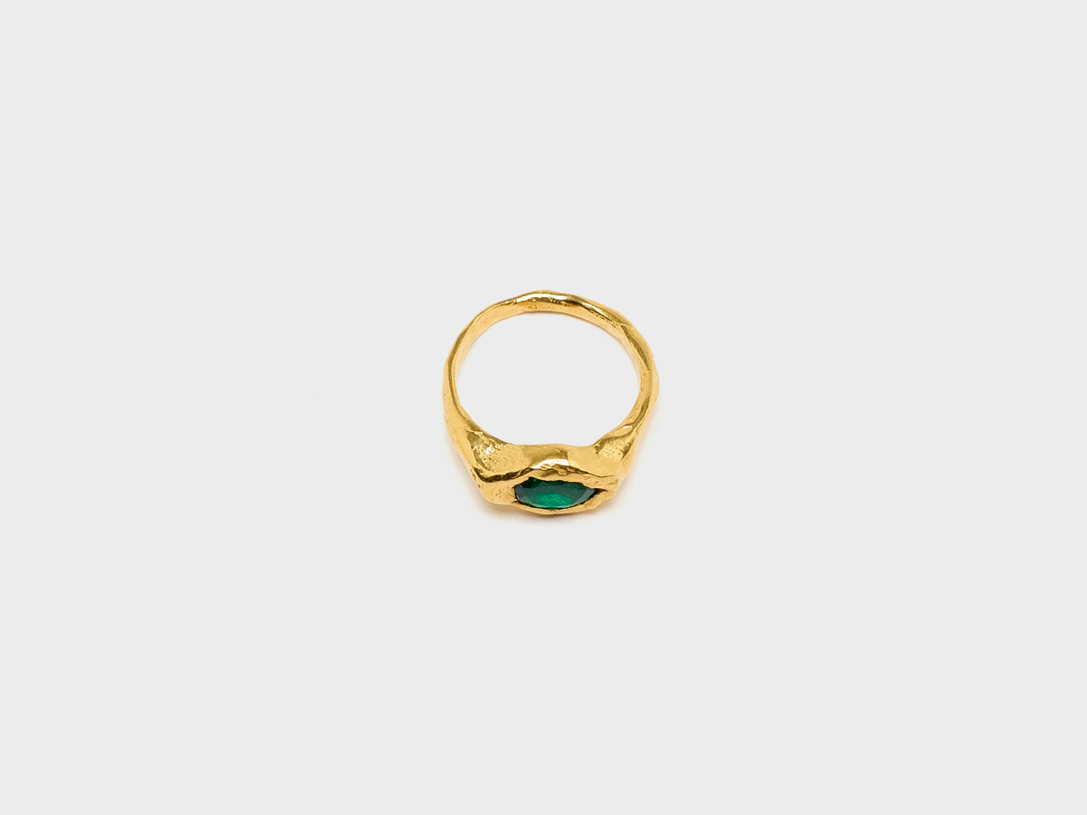 Faro Green Ring (242 / W / EMERALD)