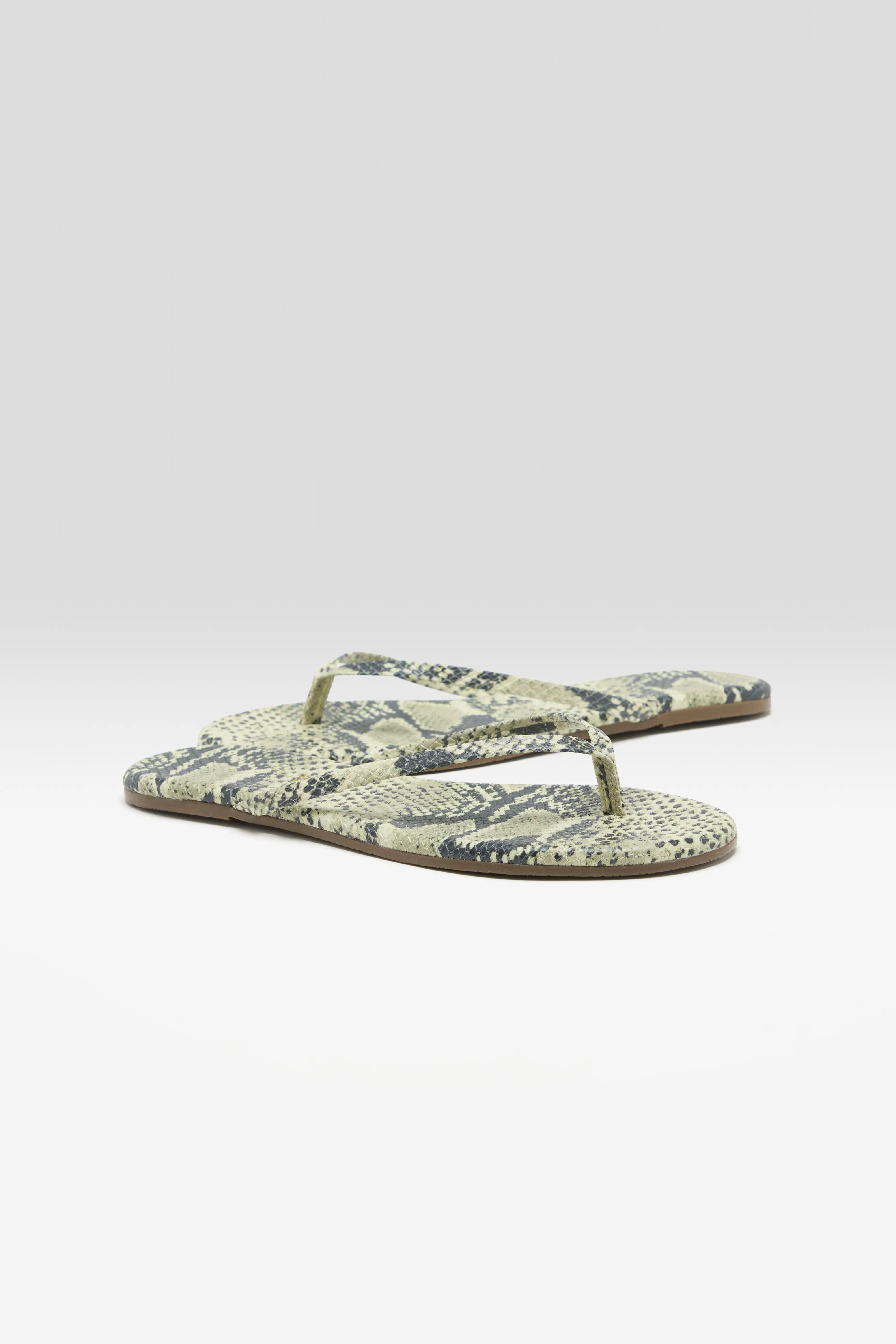 Lily Vegan Animal Teenslippers (261 / W / GREY)