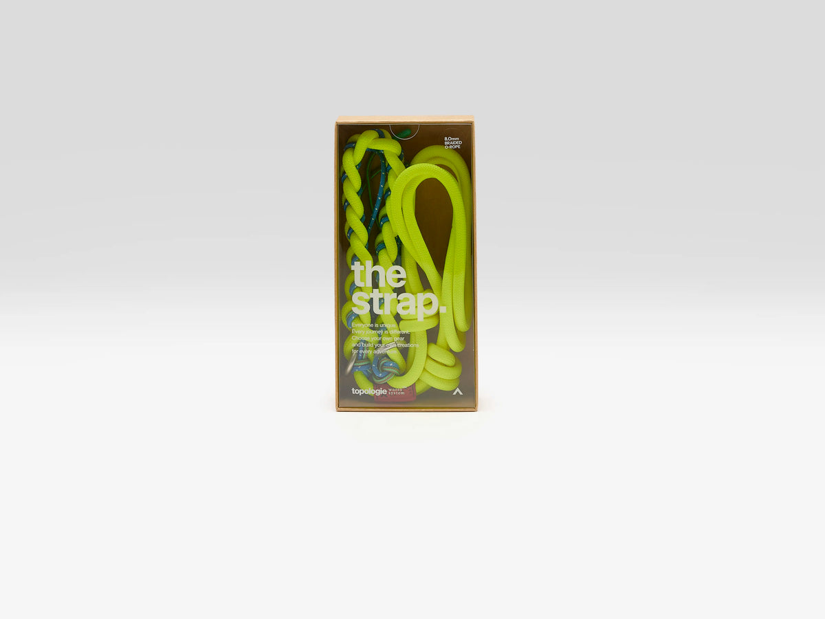 8.0mm Gevlochten O-Rope Strap (262 / W / NEON)