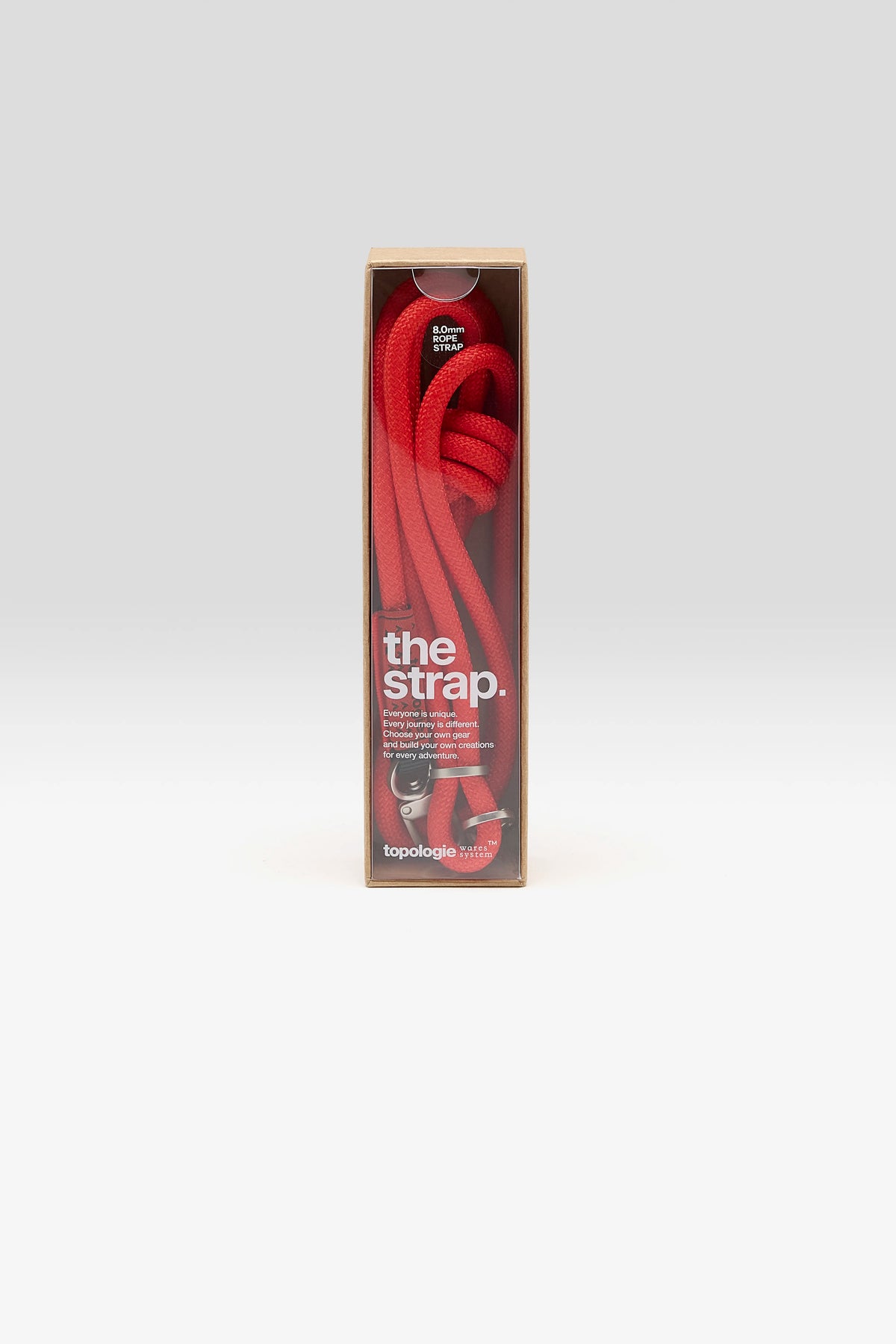 8.0mm Seilgurt (262 / W / RED)