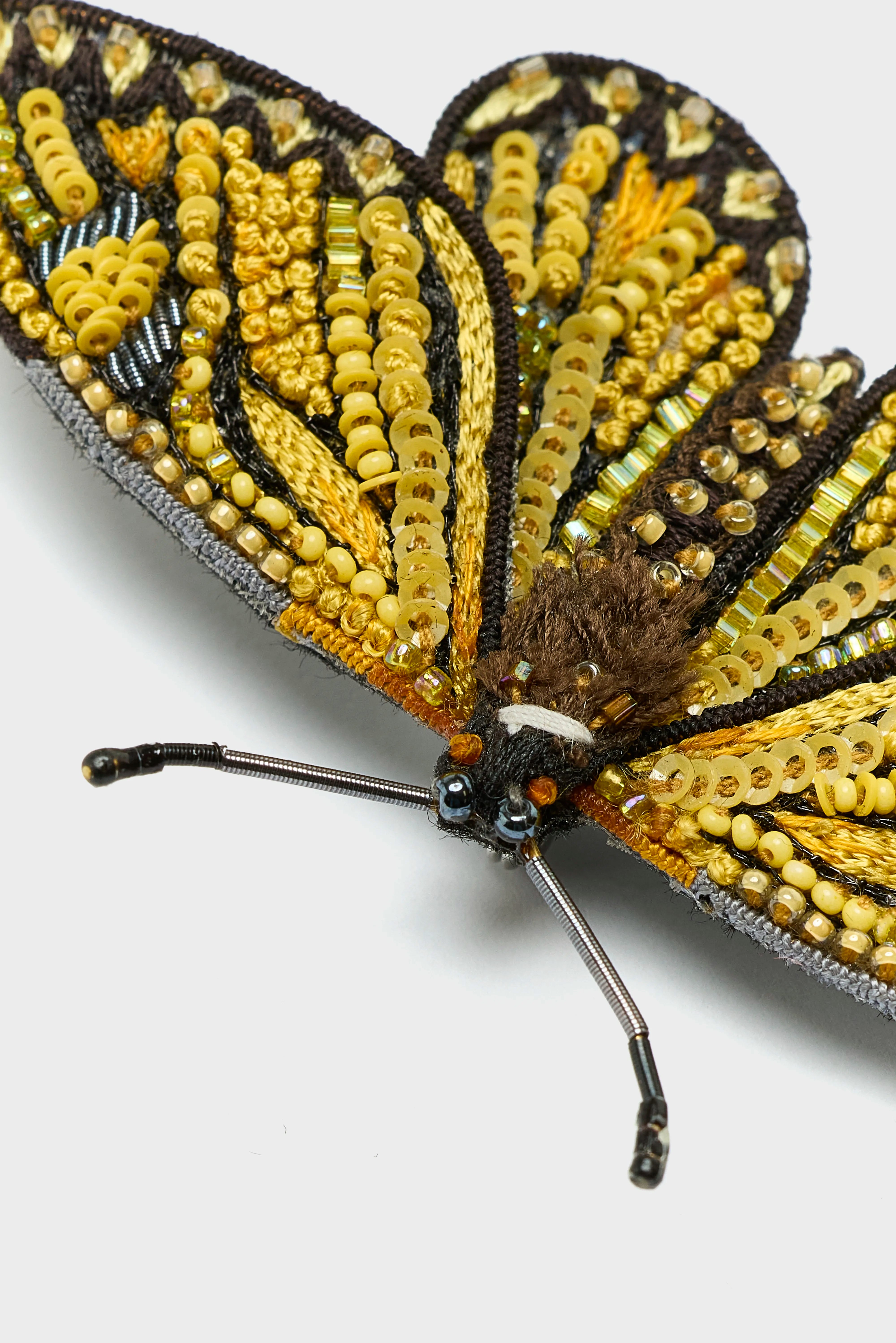 Yellow Coster Brooch (251 / W / YELLOW)