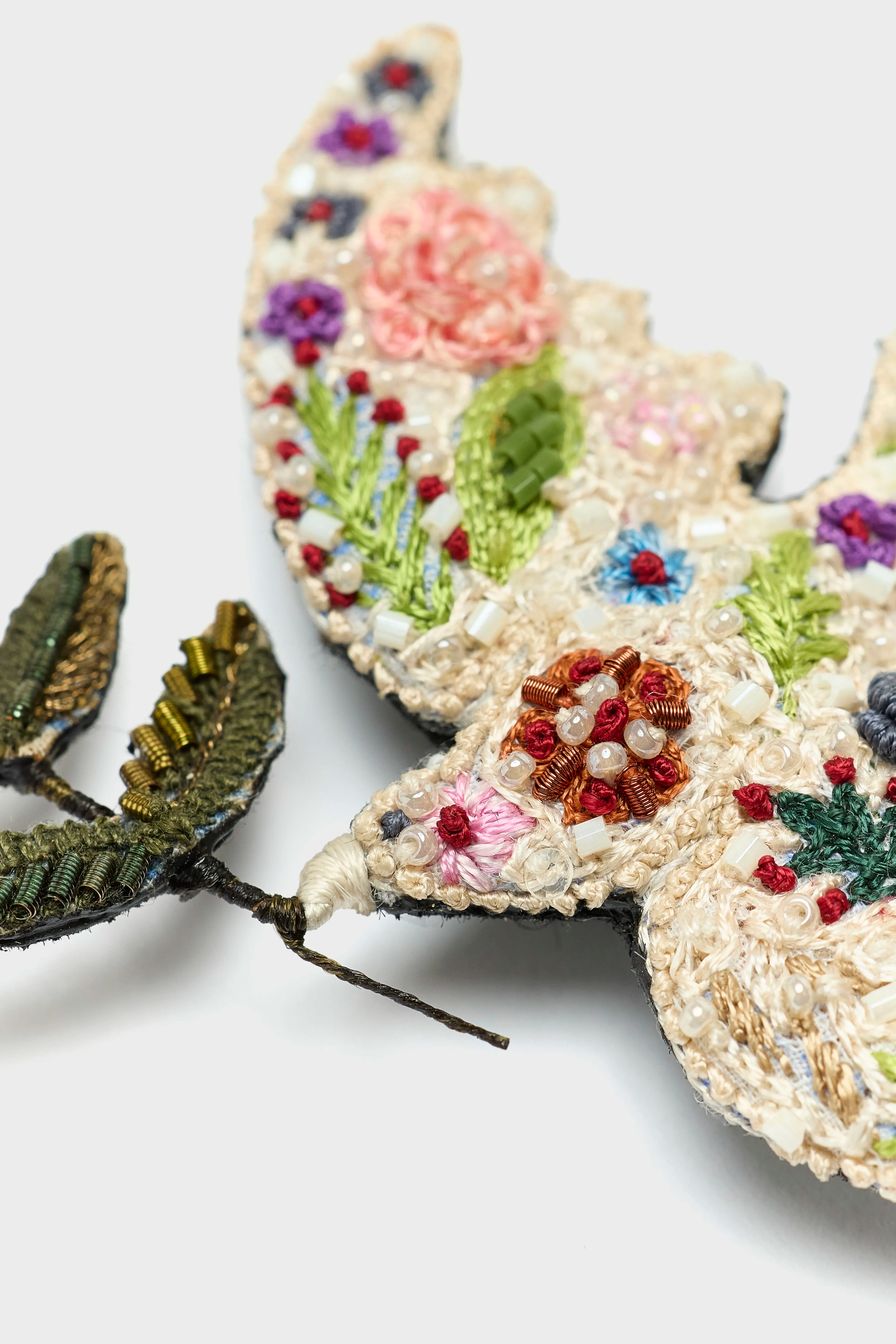 Broche Peace Bird (251 / W / WHITE)