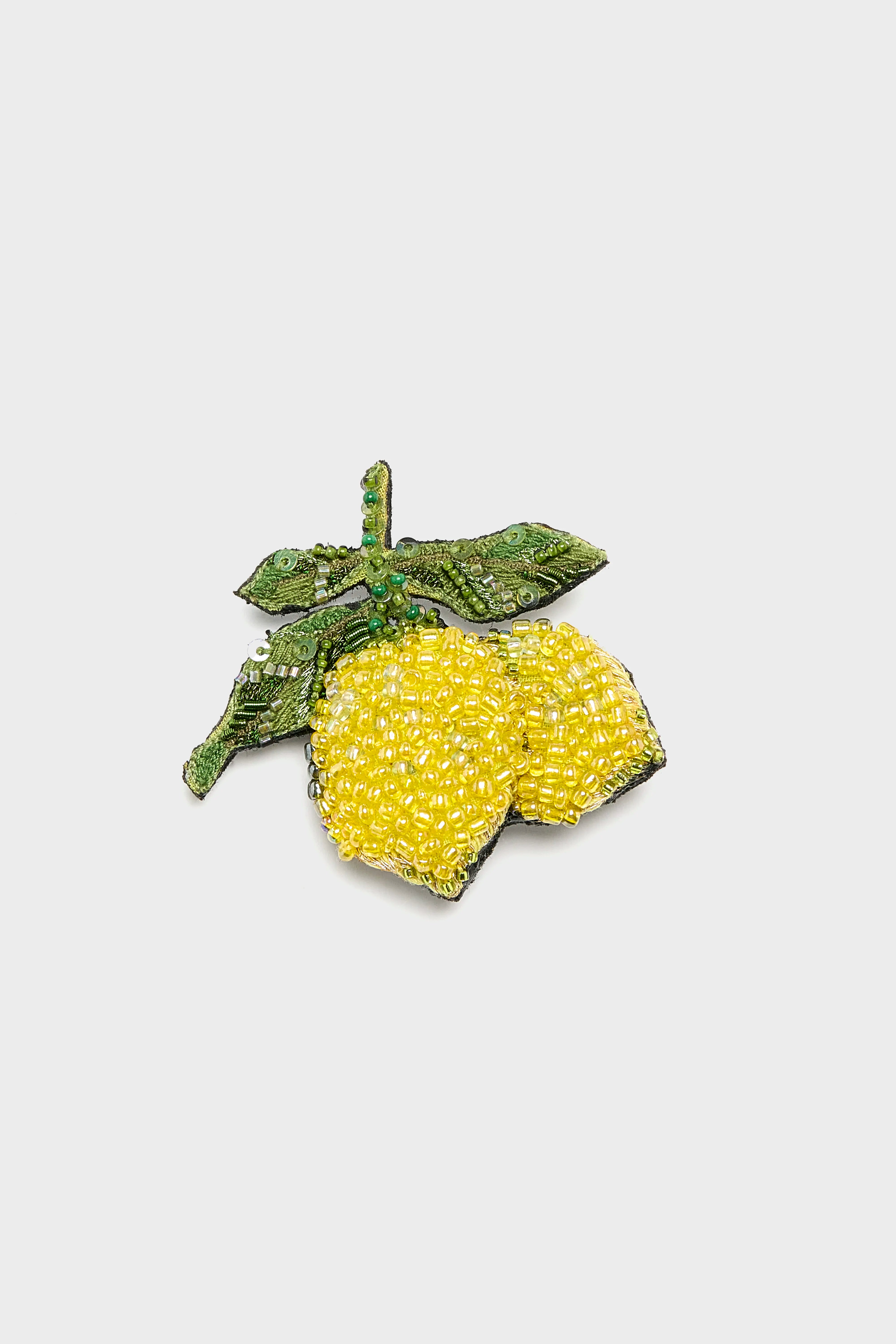 Amalfi Lemons Broche (261 / W / YELLOW)