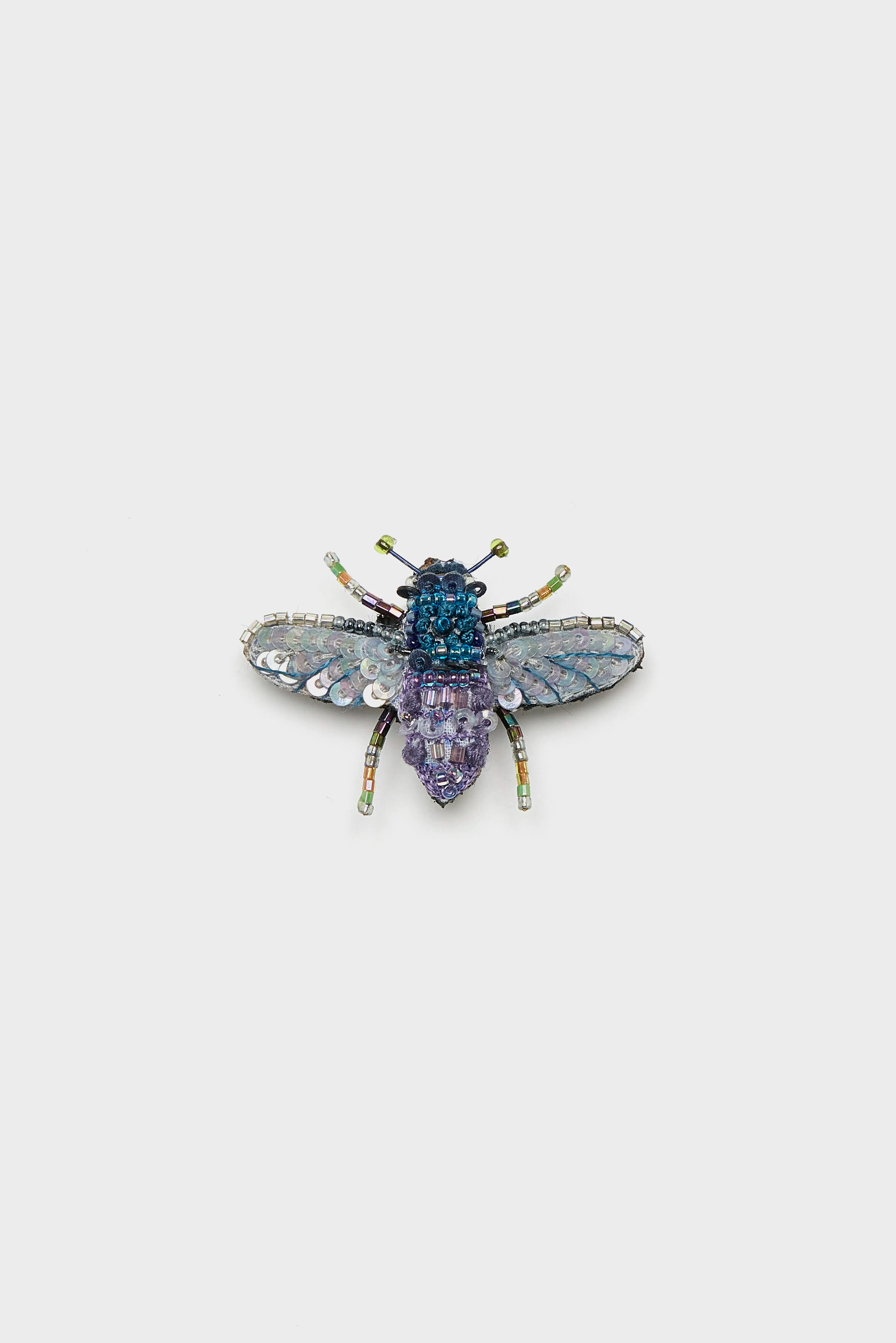 Violet Carpenter Bee Brooch Pin (261 / W / BLUE)