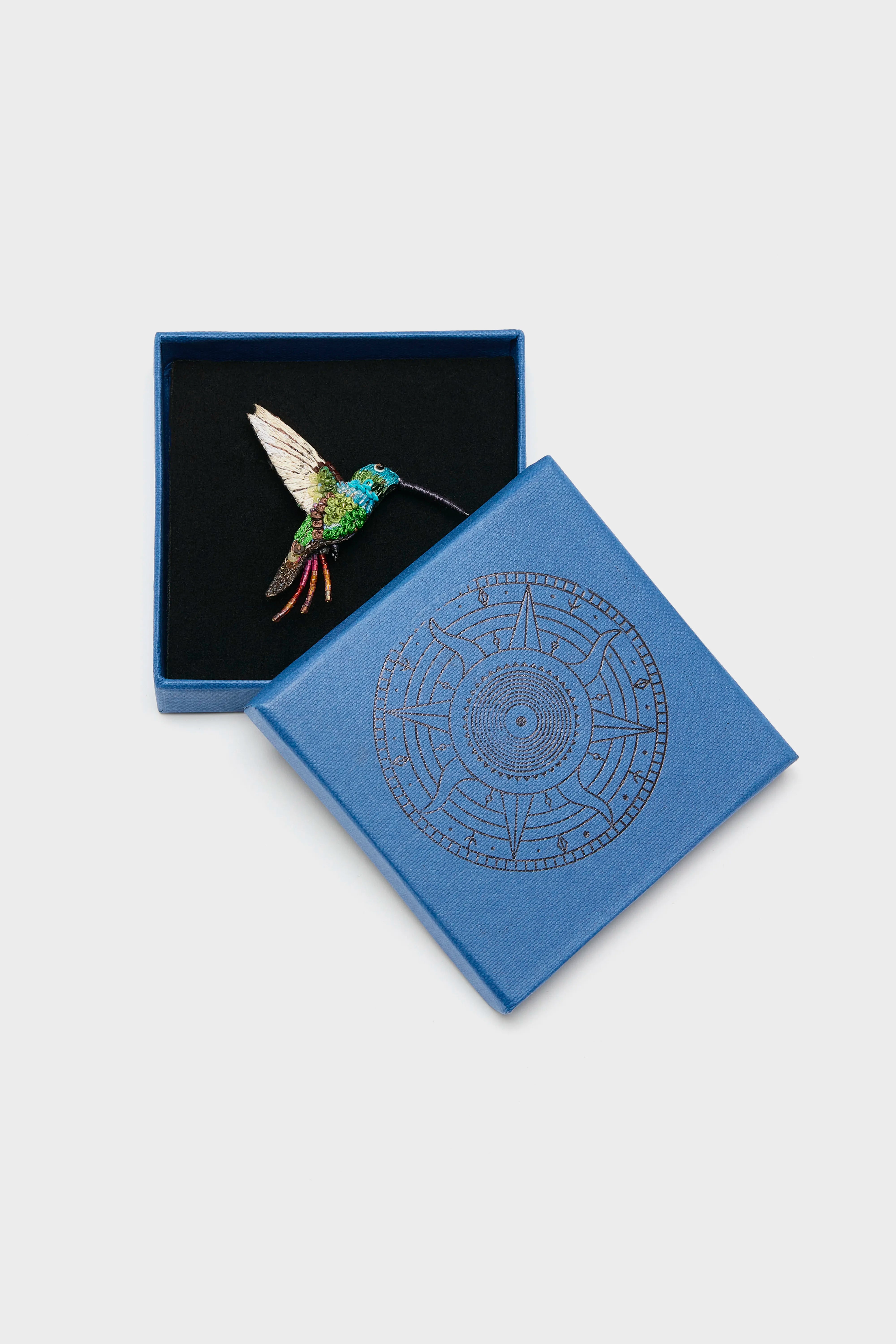 Emerald Chin Hummingbird Broche Voor Dames | Bellerose