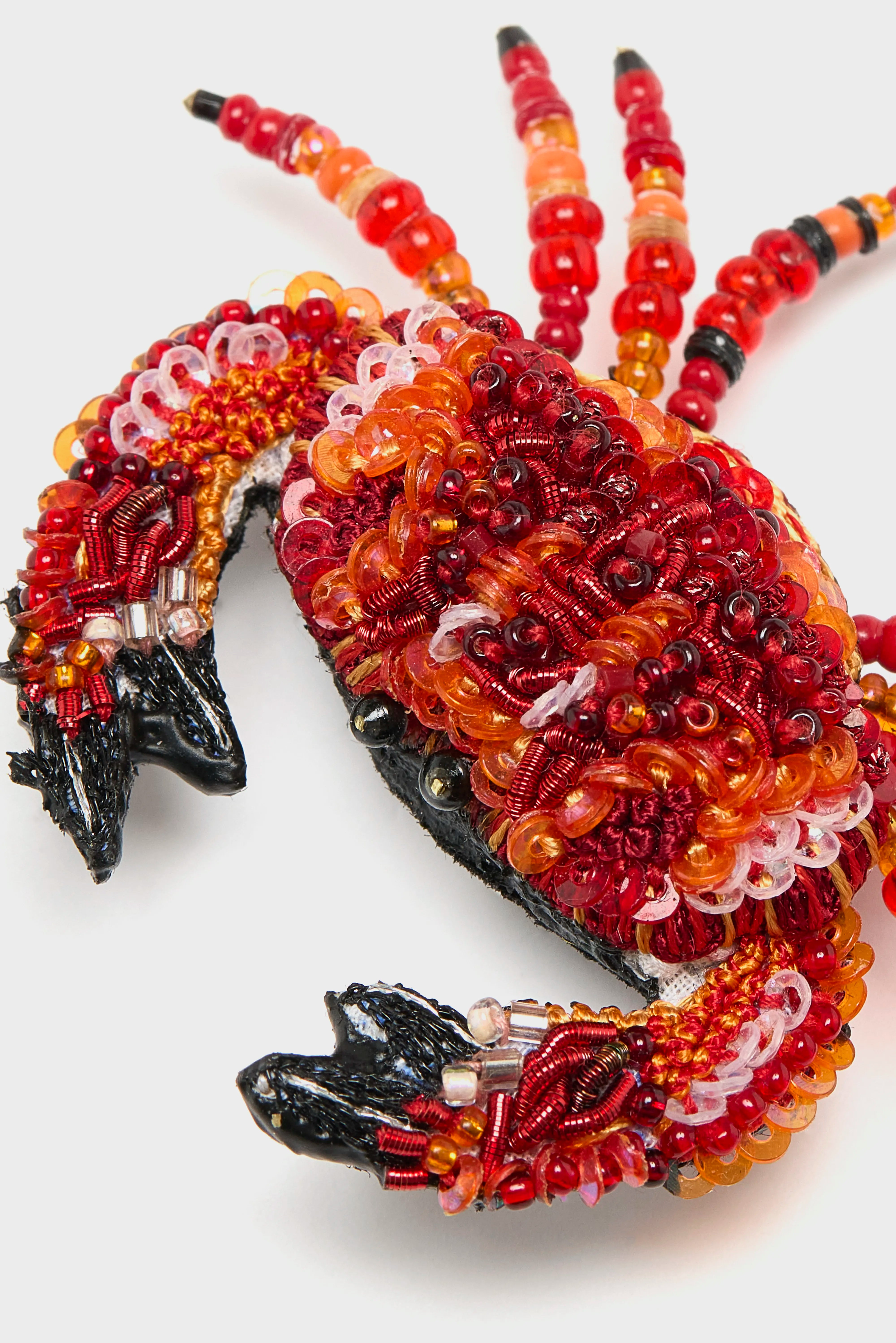 Red Crab Broche (261 / W / RED)