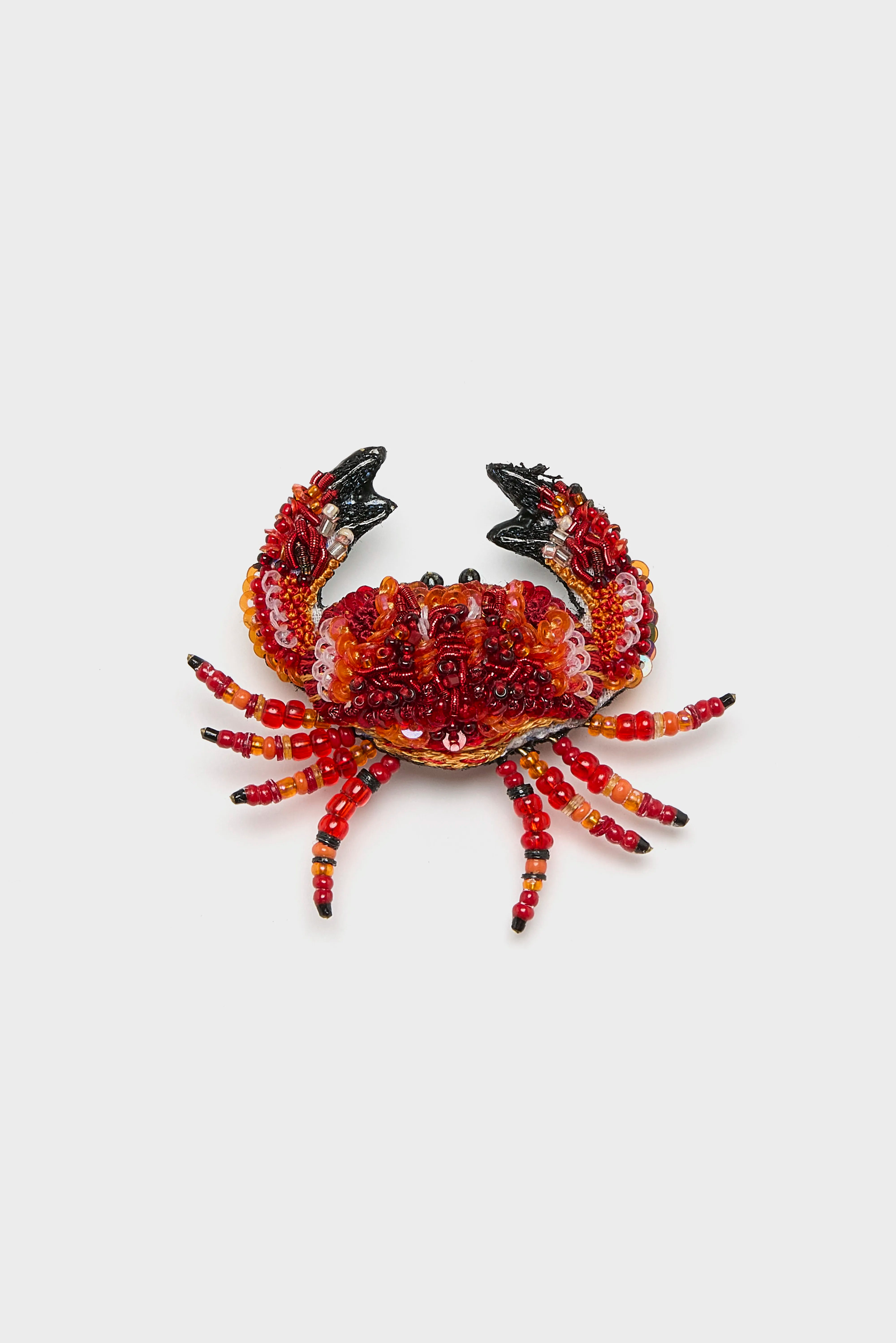 Red Crab Brooch Pin (261 / W / RED)