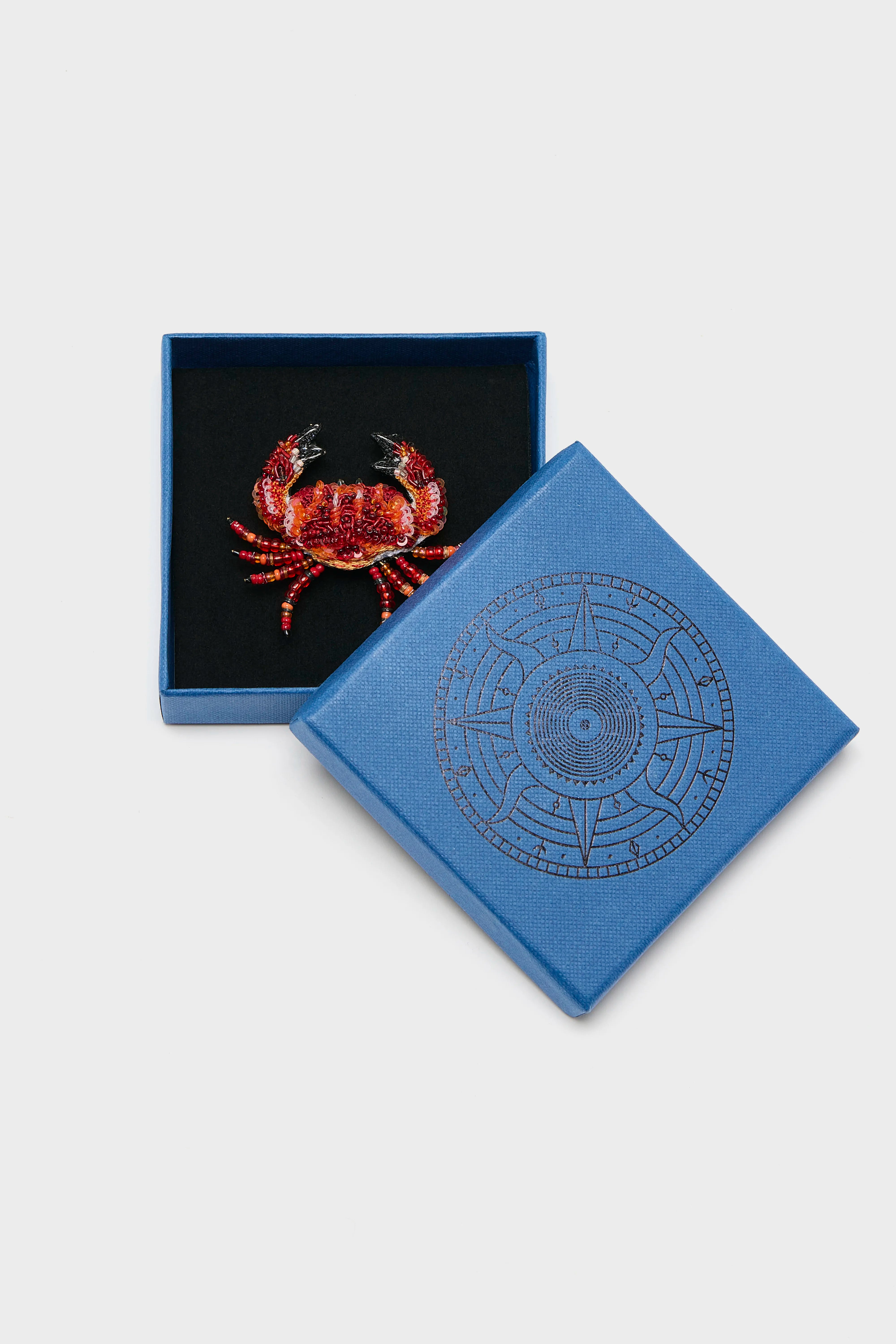 Red Crab Broche Voor Dames | Bellerose