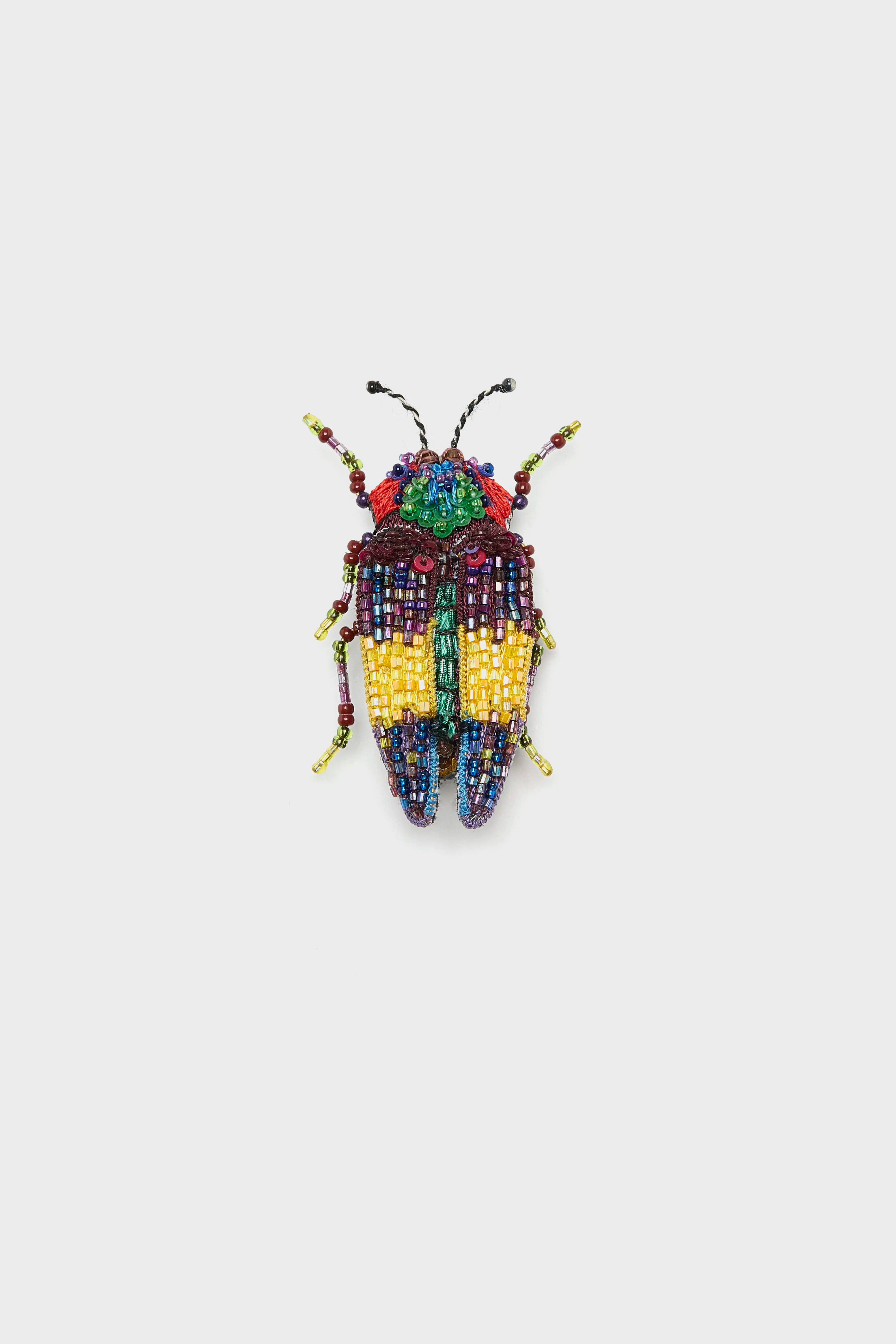 Rebbie's Jewel Beetle Brooch Pin (261 / W / MULTICOLOR)