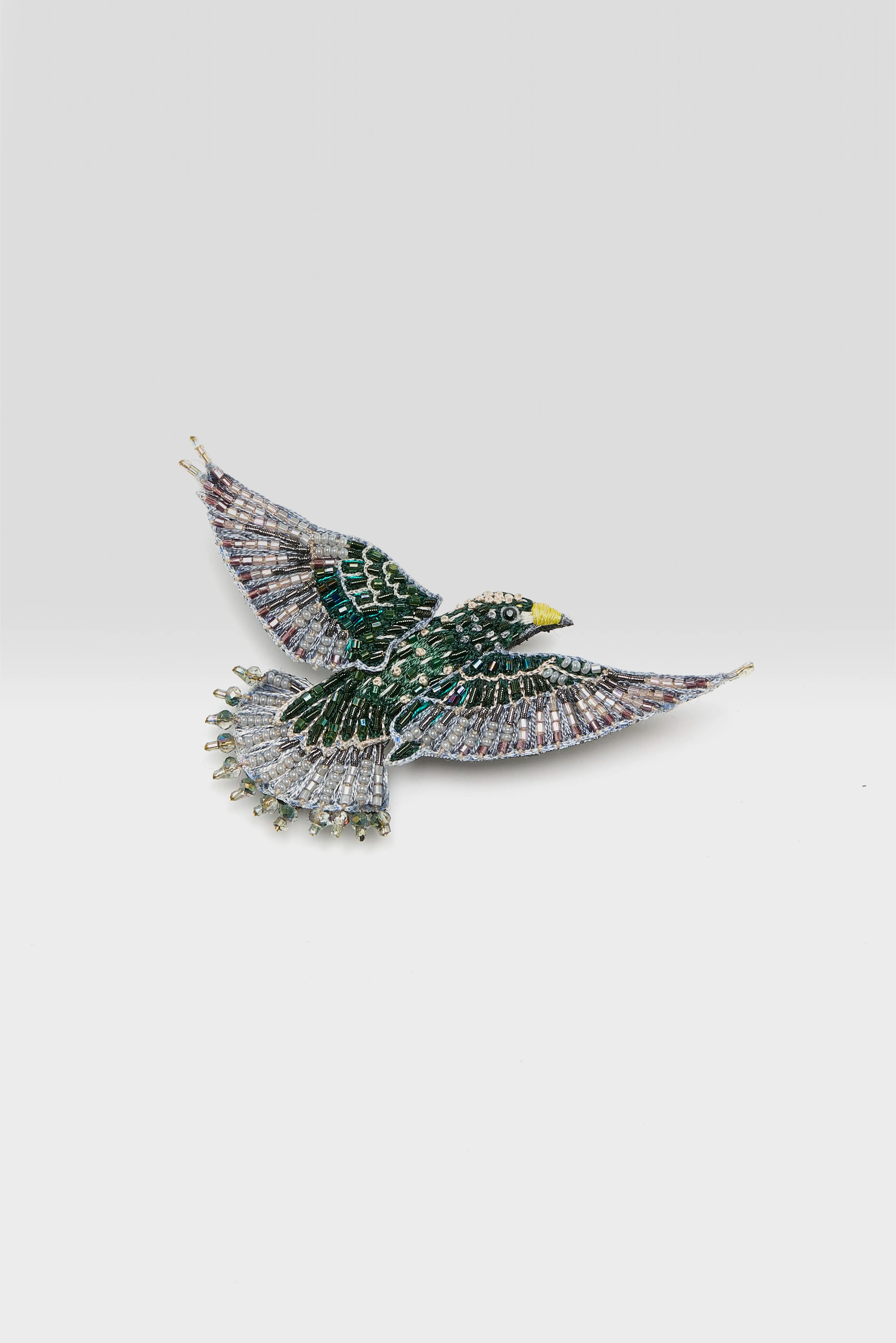Starling Brooch Pin (261 / W / BLUE)