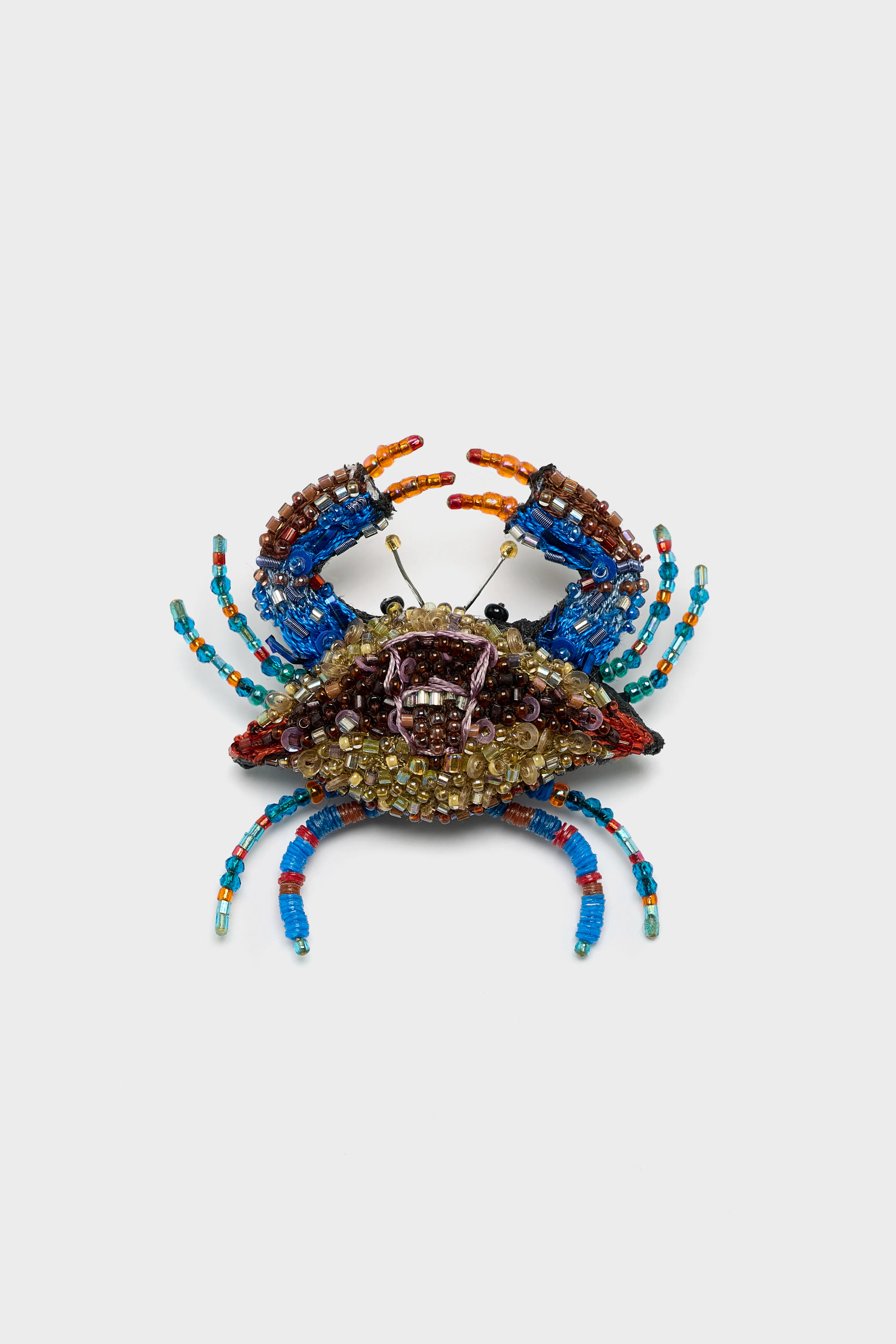 Maryland Crab Brooch Pin (252 / W / MULTICOLOR)