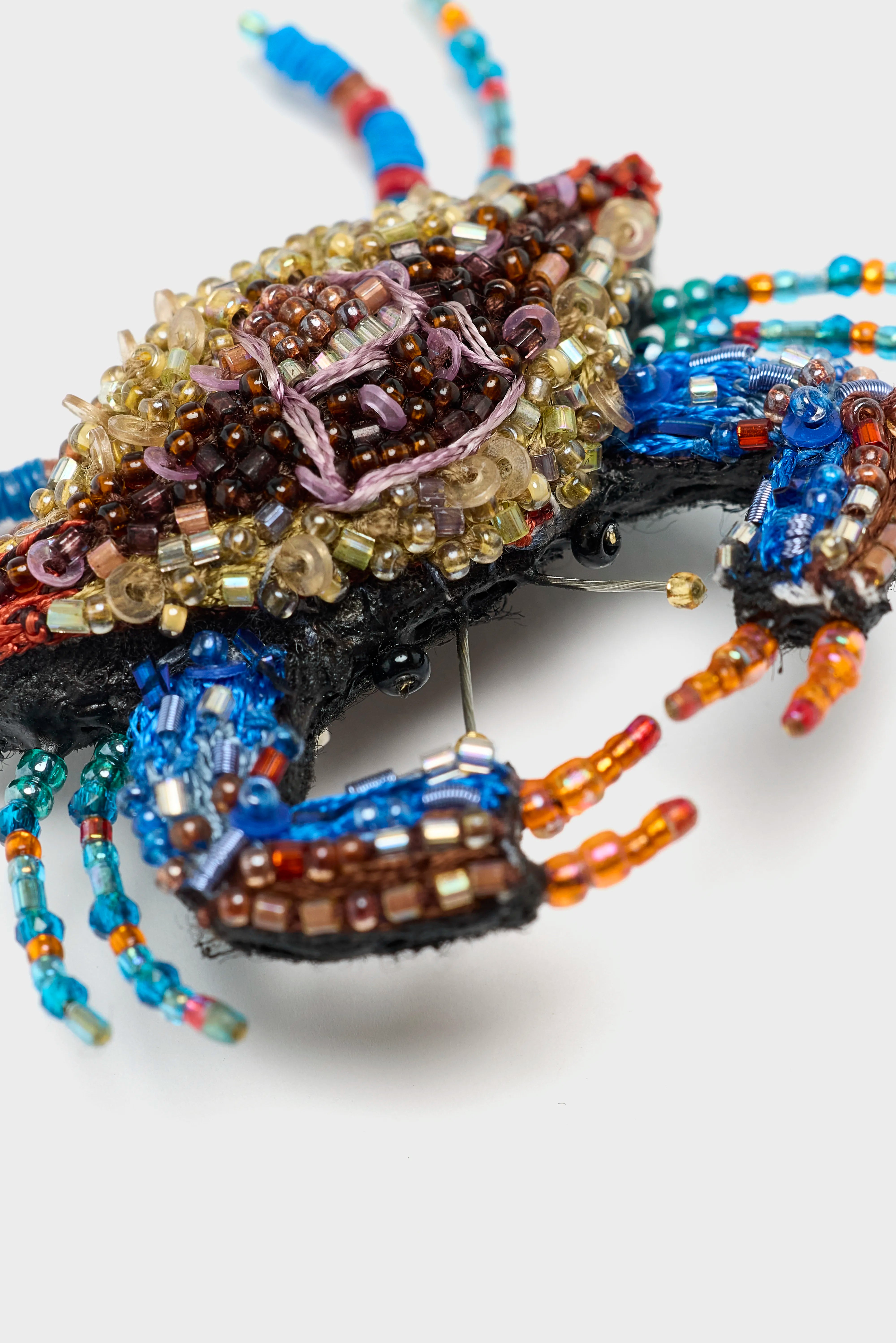 Maryland Crab Brooch Pin (252 / W / MULTICOLOR)