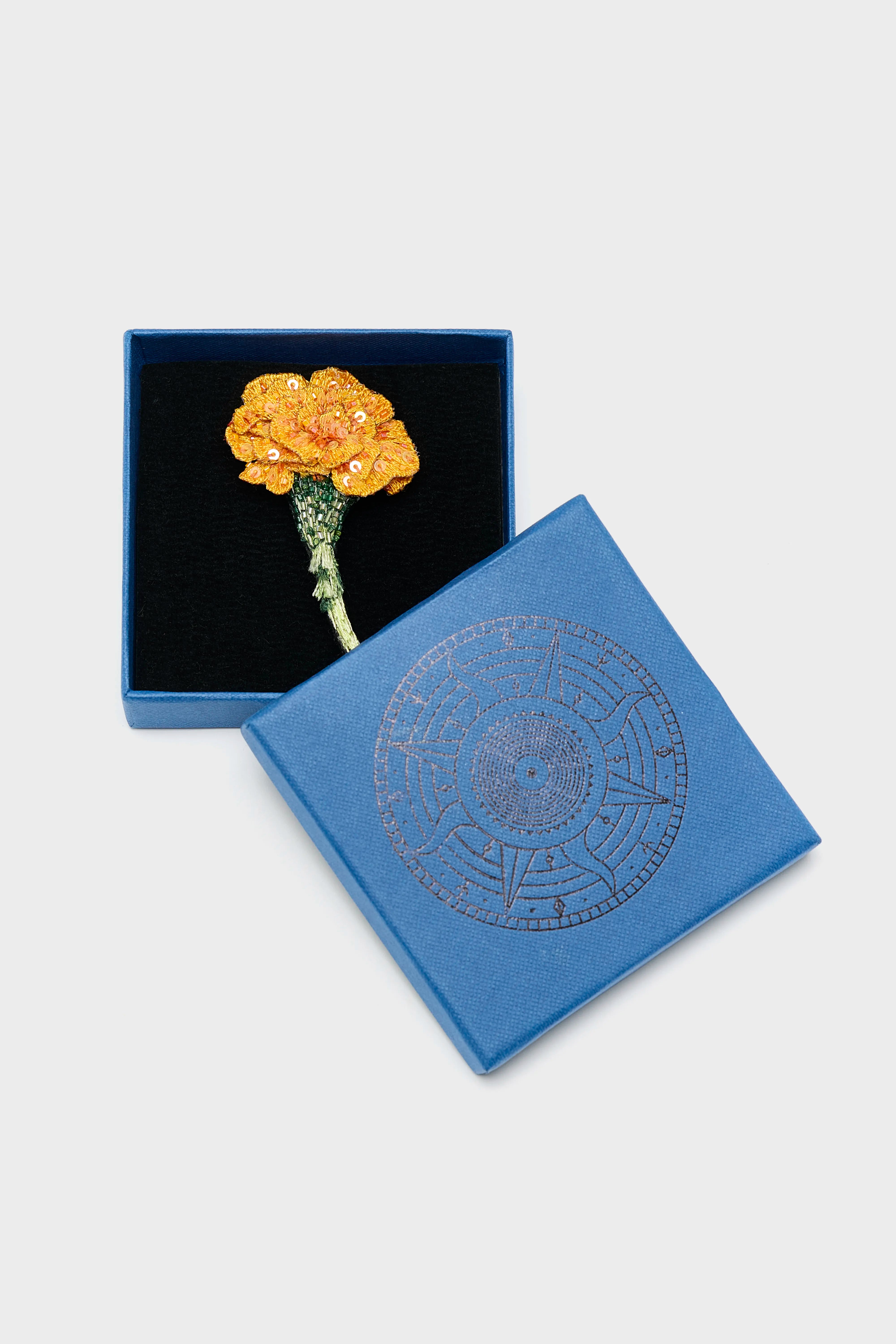 Vintage Marigold Brooch Pin For Women | Bellerose