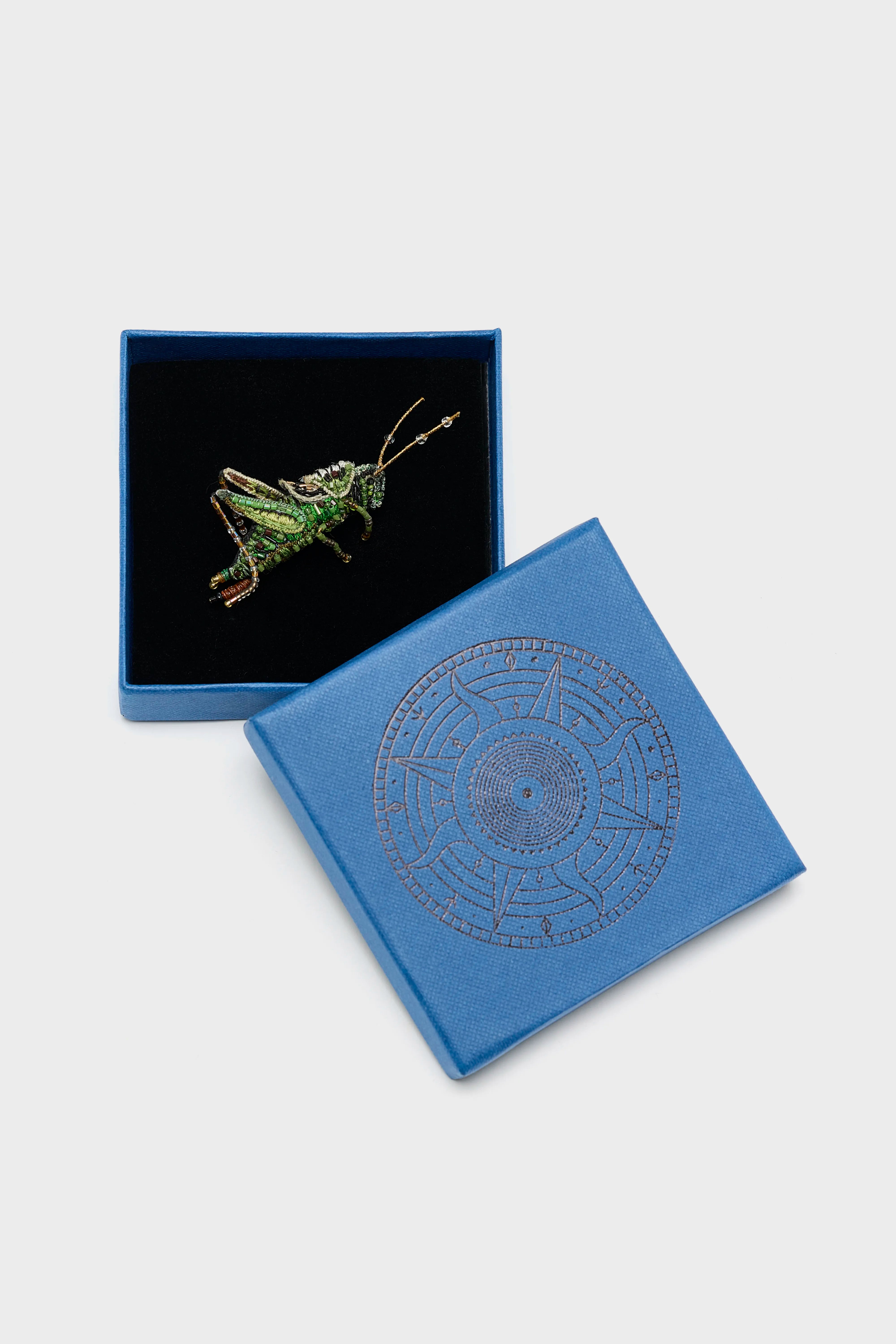 Two Striped Grasshopper Brooch Pin For Women | Bellerose