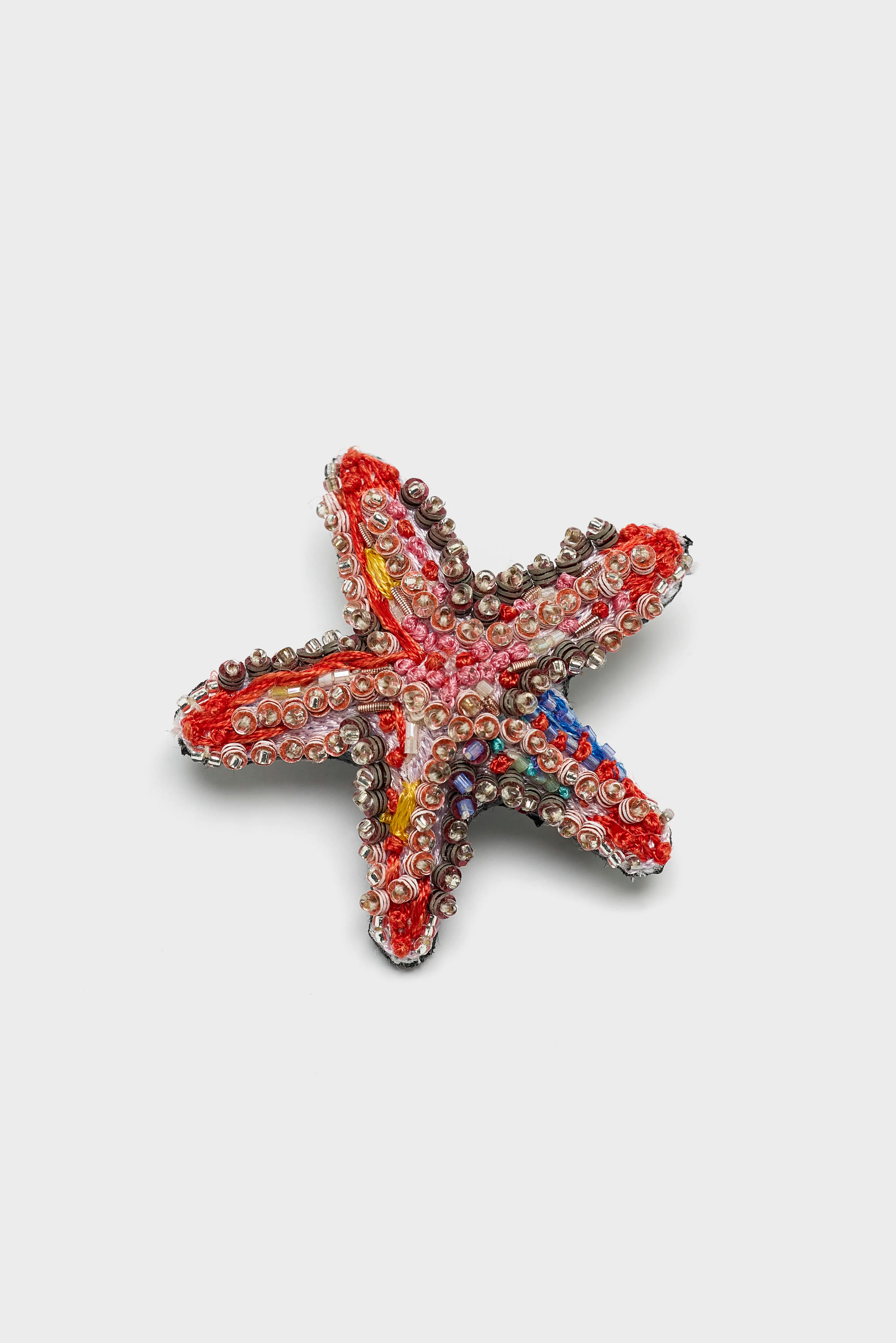 Pink Star Brooch Pin (252 / W / PINK)