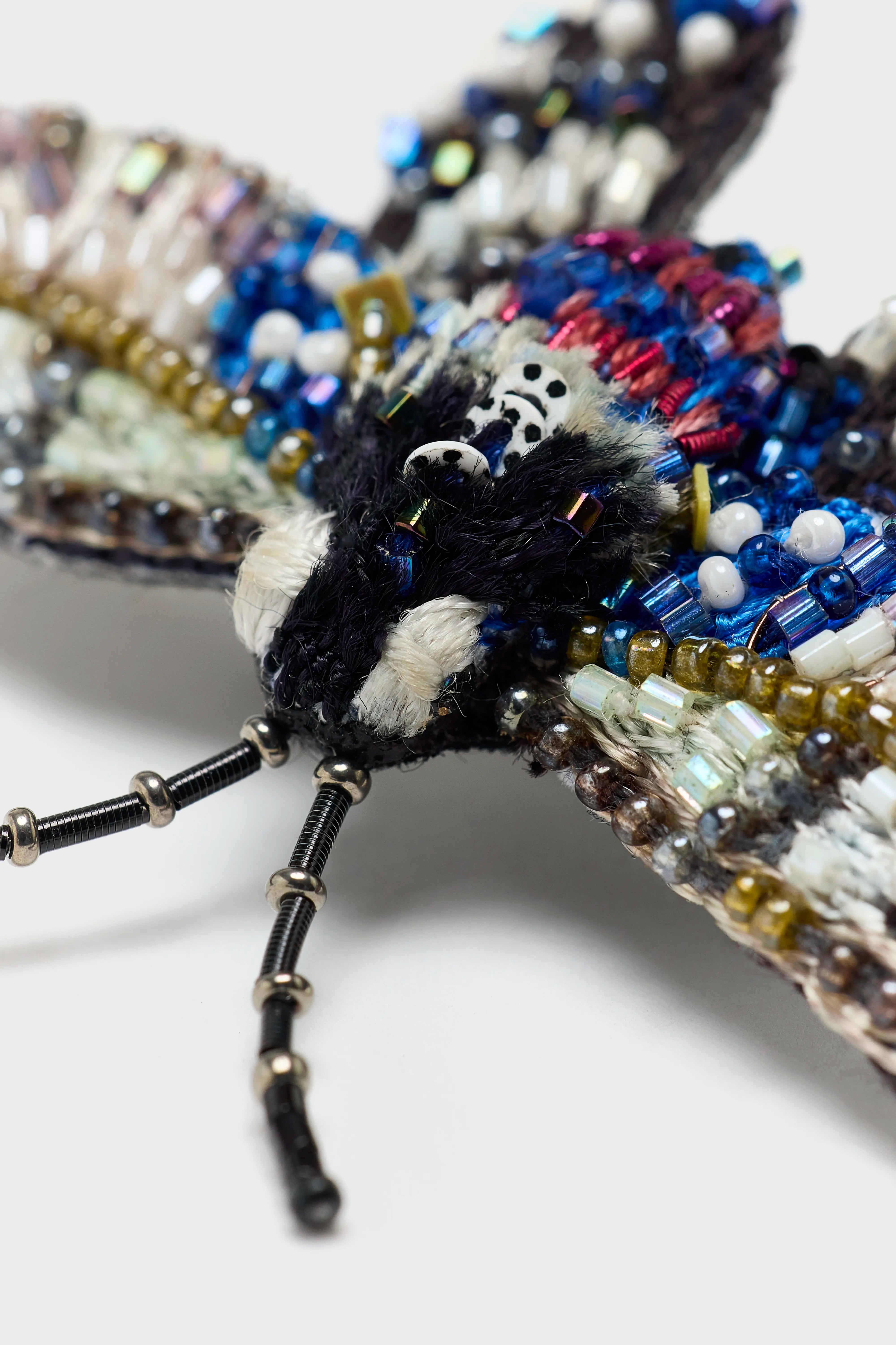 Borneo Birdwing Butterfly Brooch Pin (252 / W / MULTICOLOR)