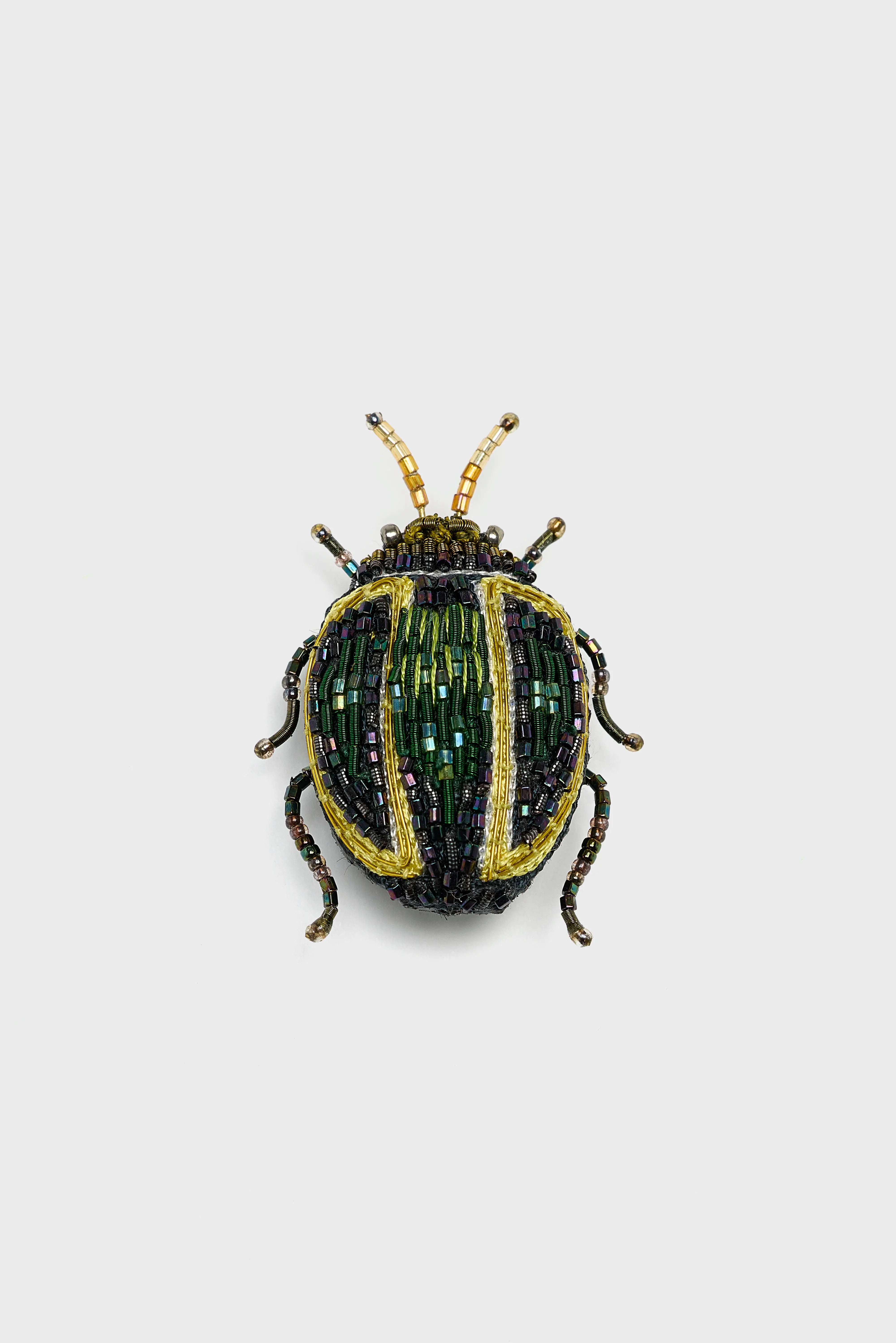 Tortoise Beetle Brooch Pin (252 / W / GREEN)