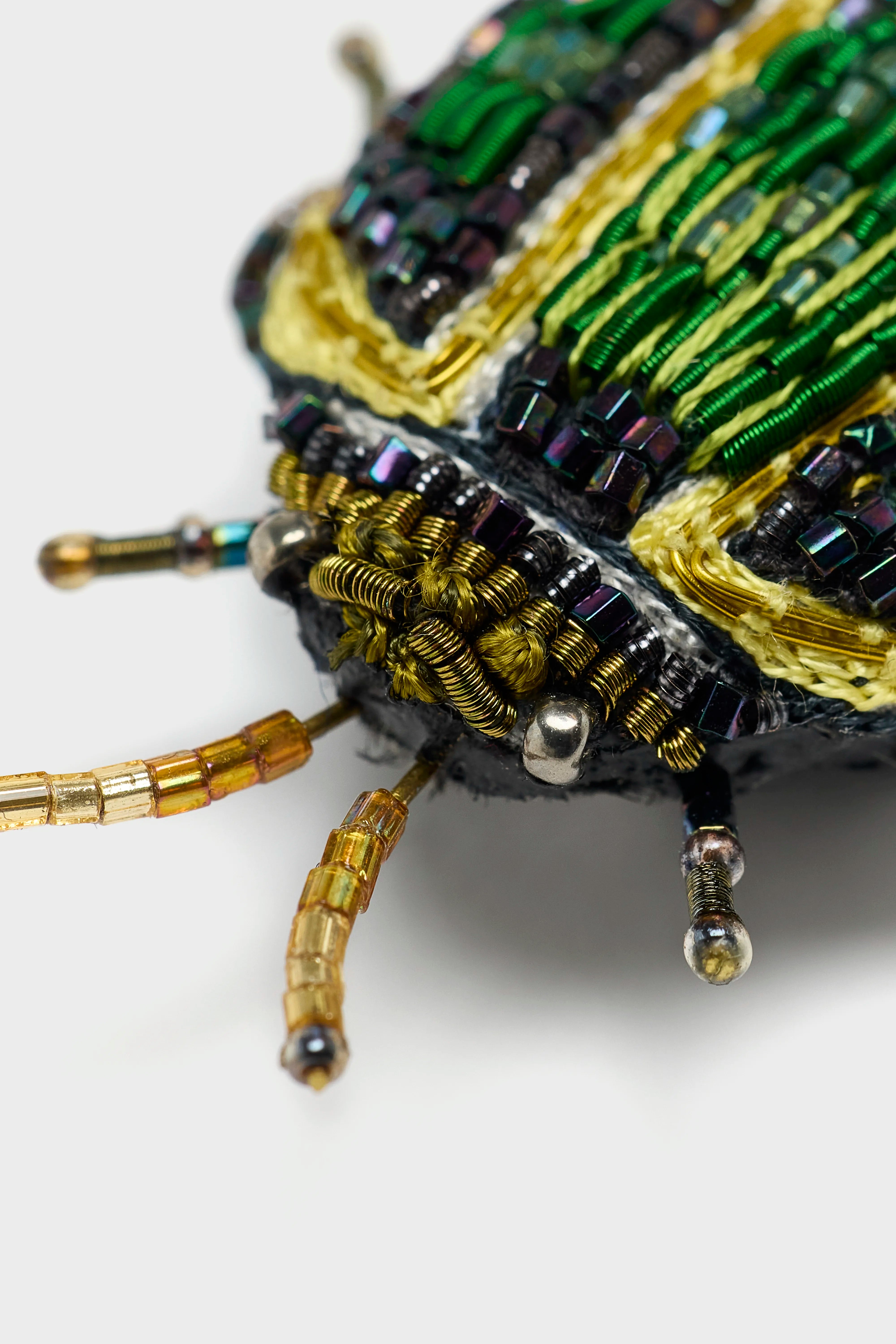 Tortoise Beetle Brooch Pin (252 / W / GREEN)