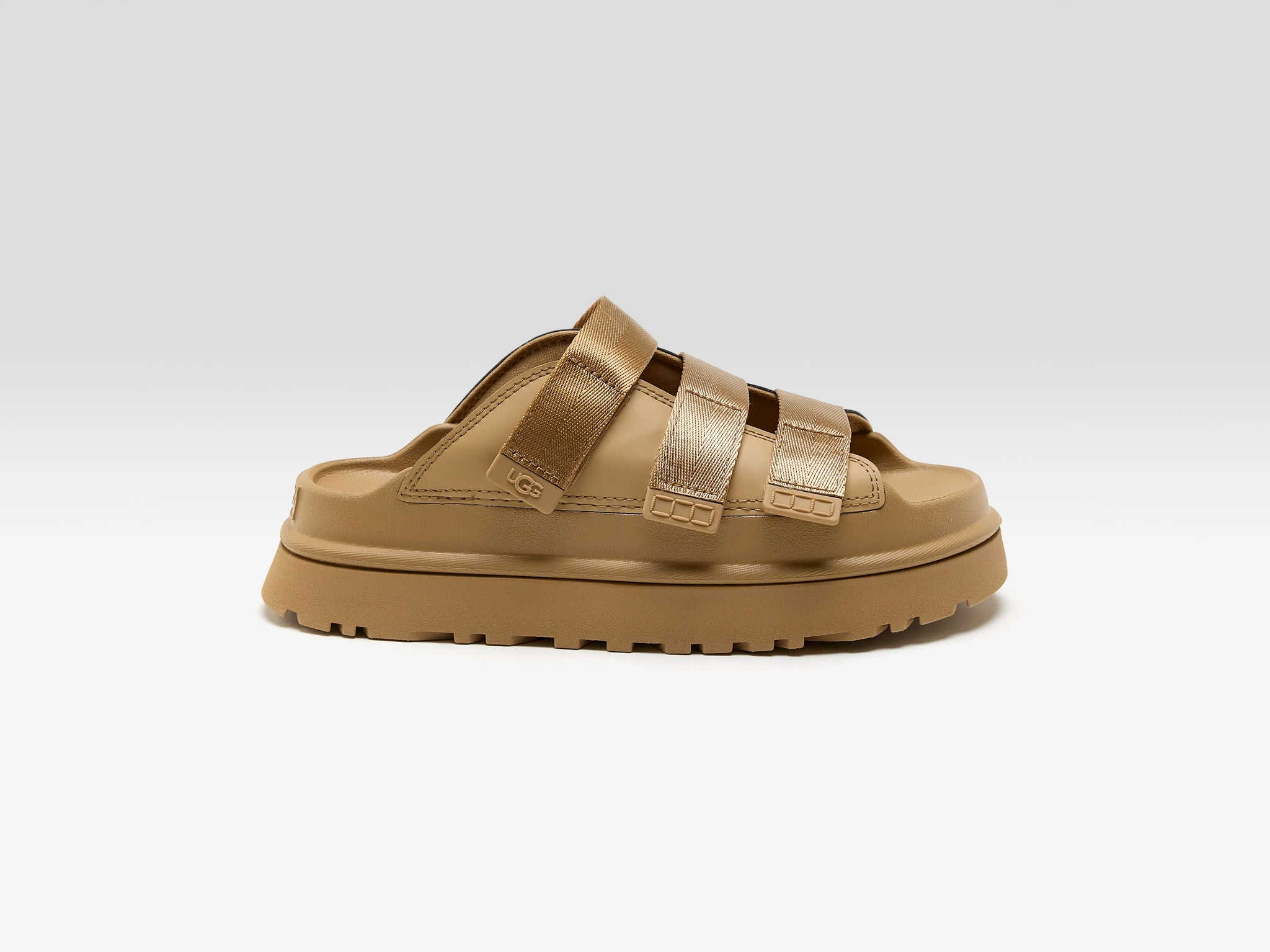 靴 UGG W GOLDENGLOW Womens UGG® Goldenglow Sandal - Black | Journeys