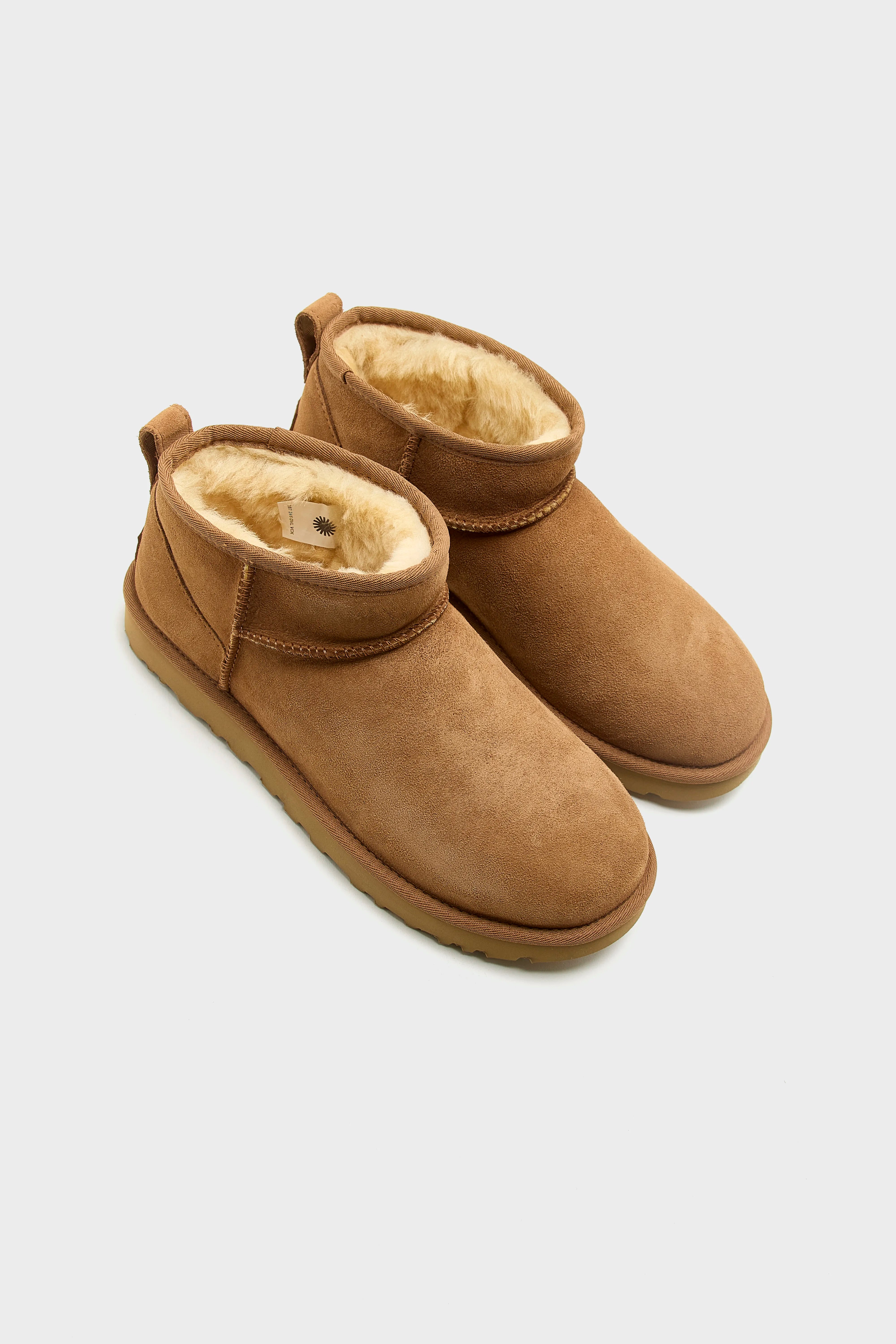 Classic Ultra Mini Boots voor Vrouwen  (252 / W / BROWN)