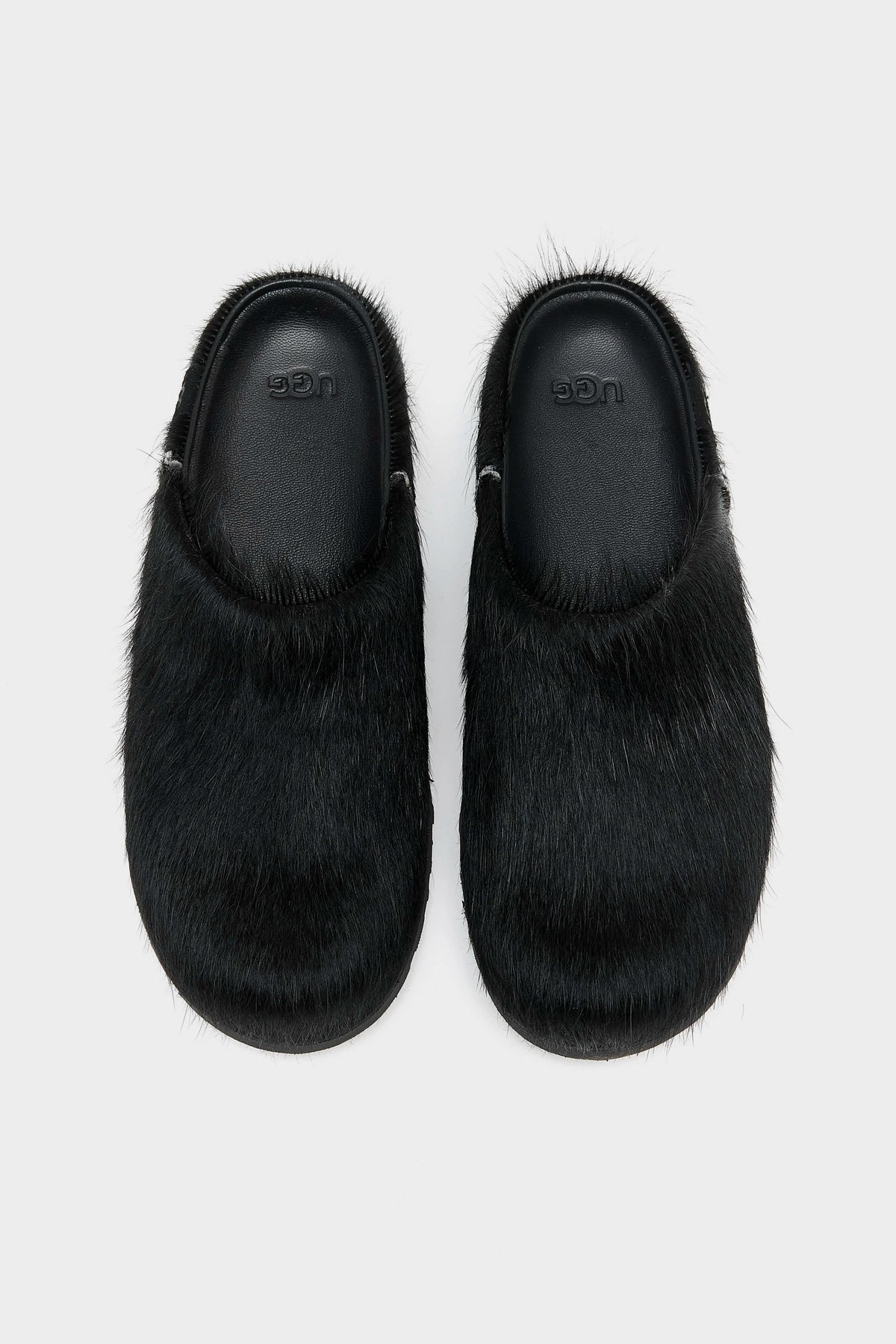 Sabots Otzo en Poils de Veau pour Femme (262 / W / BLACK)