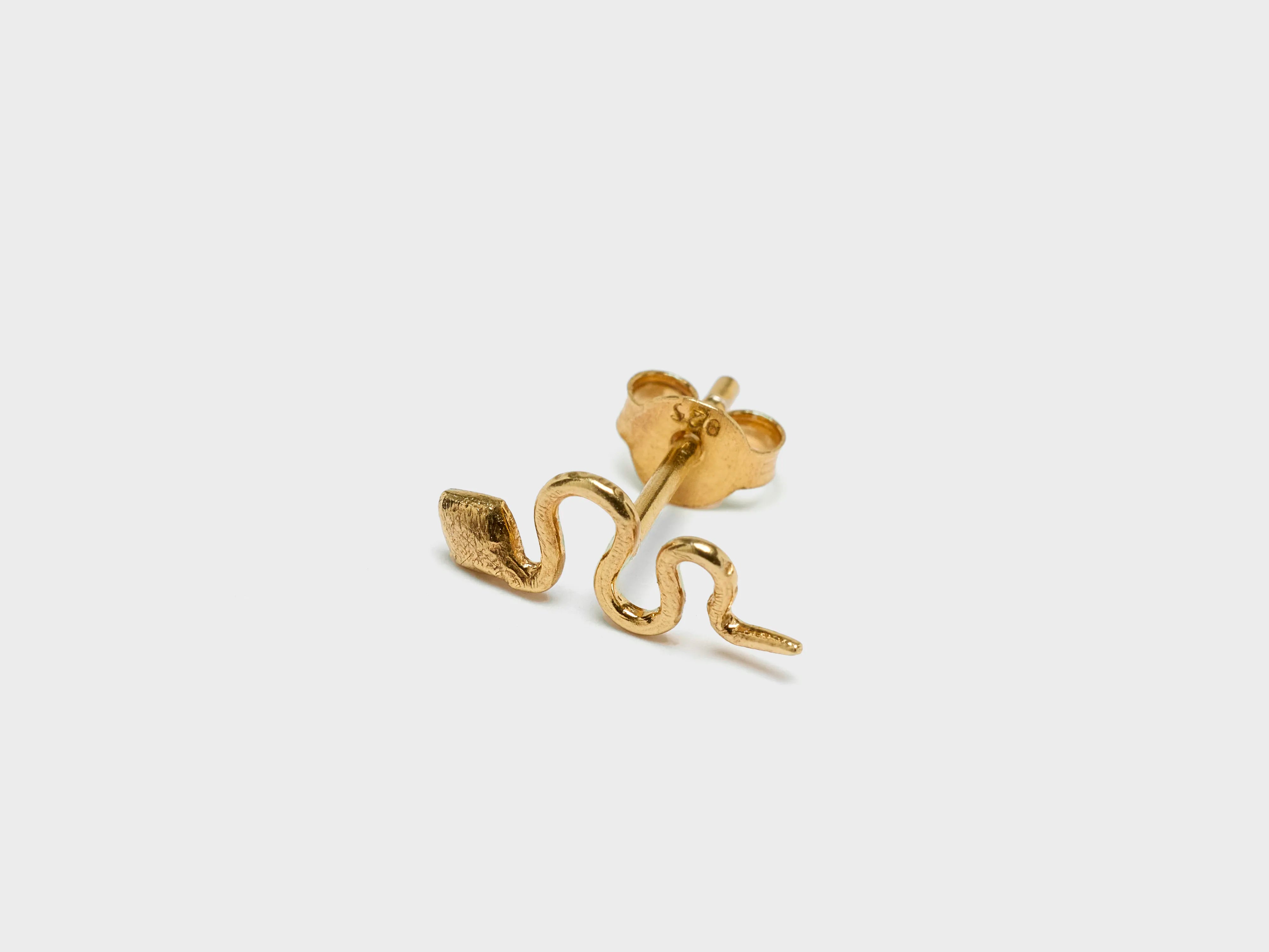 Boucles d'Oreilles Serpent (242 / W / GOLD)