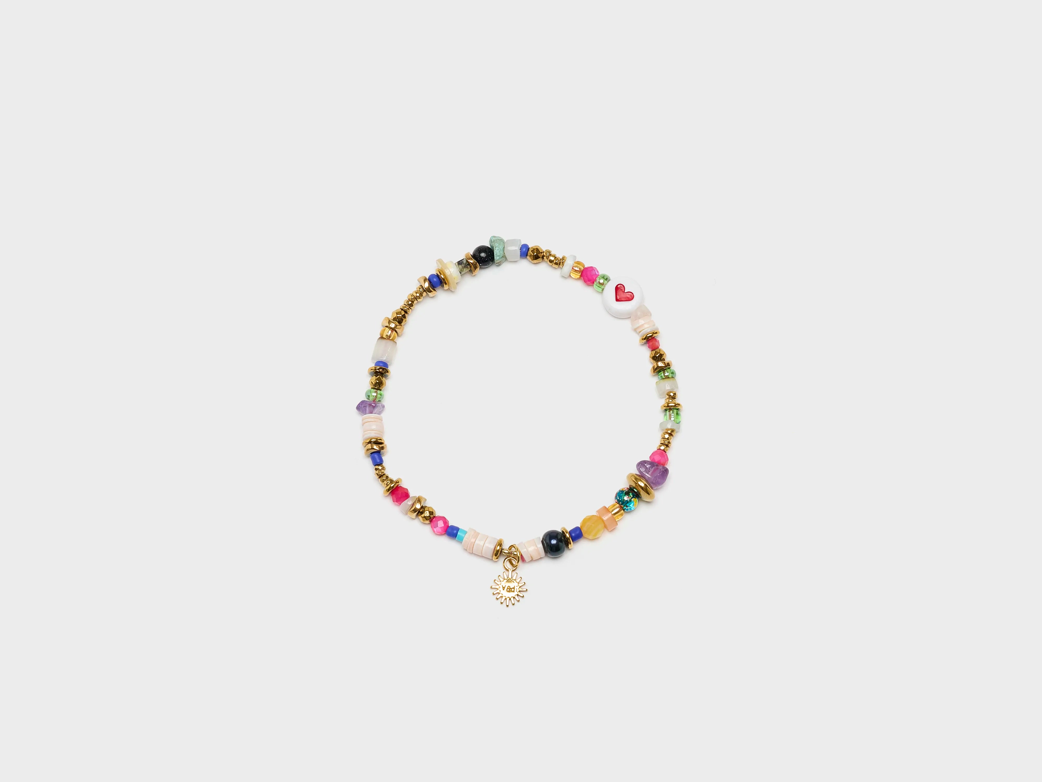 Heart Bracelet (252 / W / MULTICOLOR)