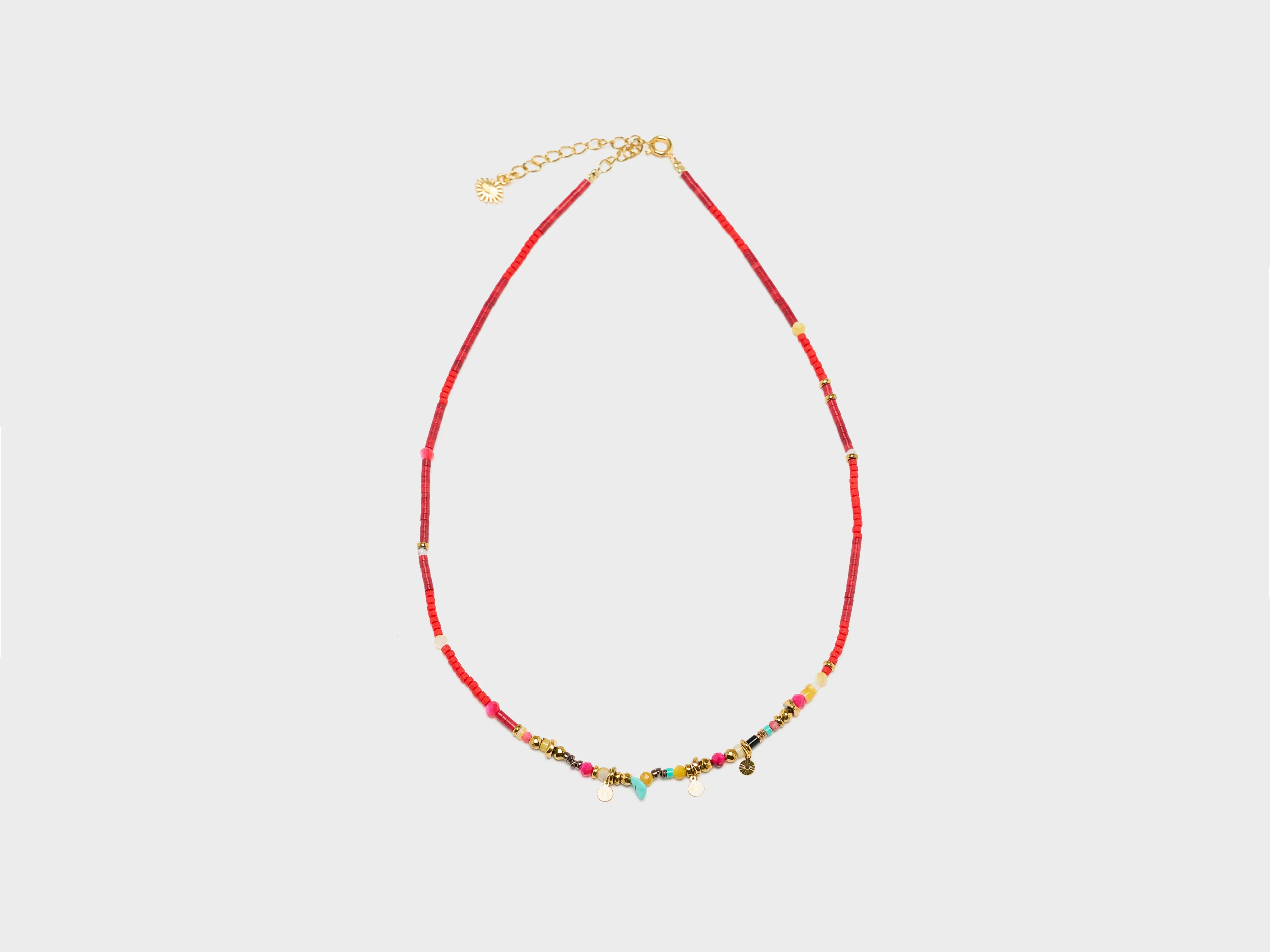 Palerme Rou Necklace (252 / W / RED)