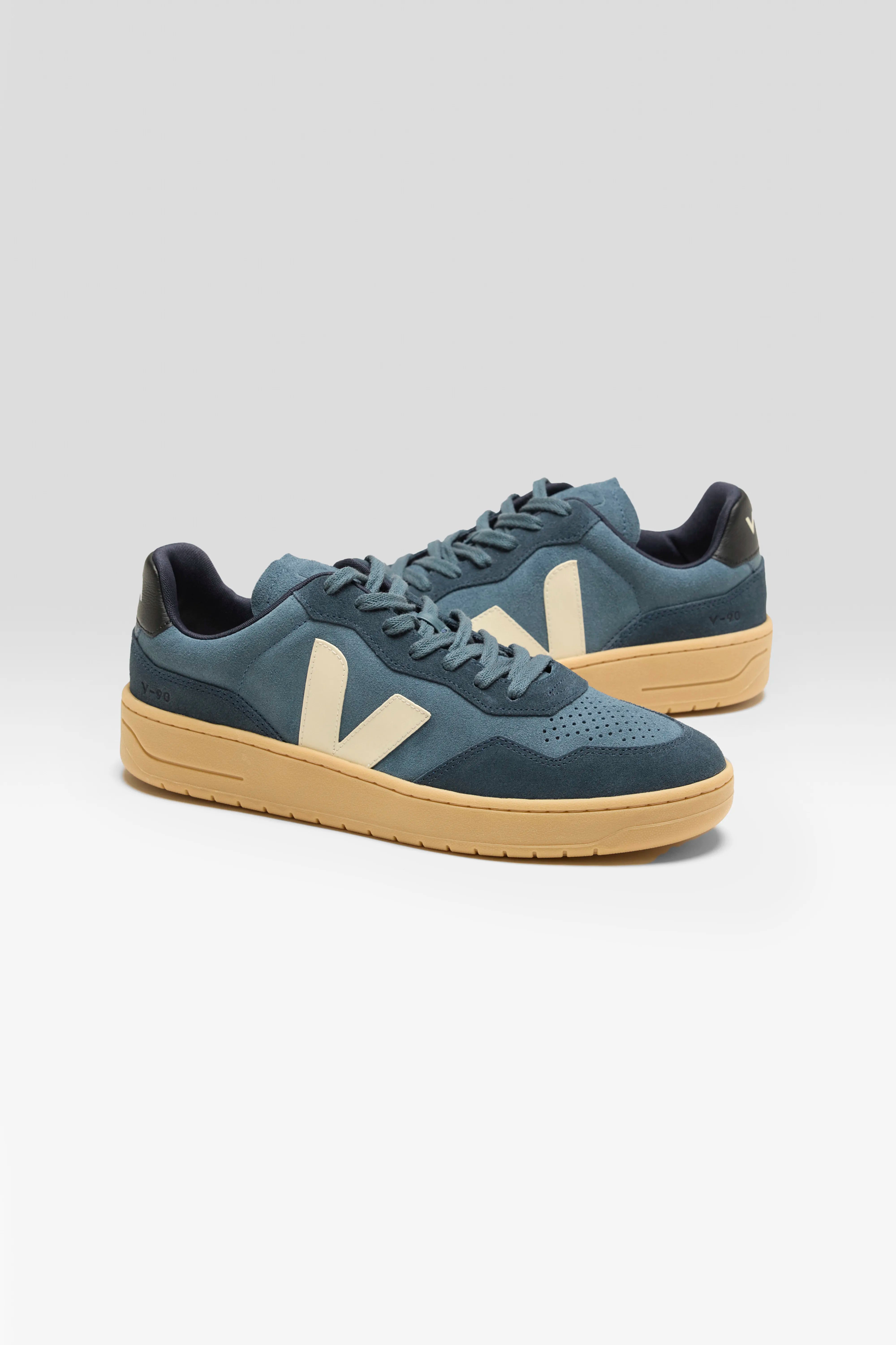 V-90 Suede voor Mannen (242 / M / BLUE)