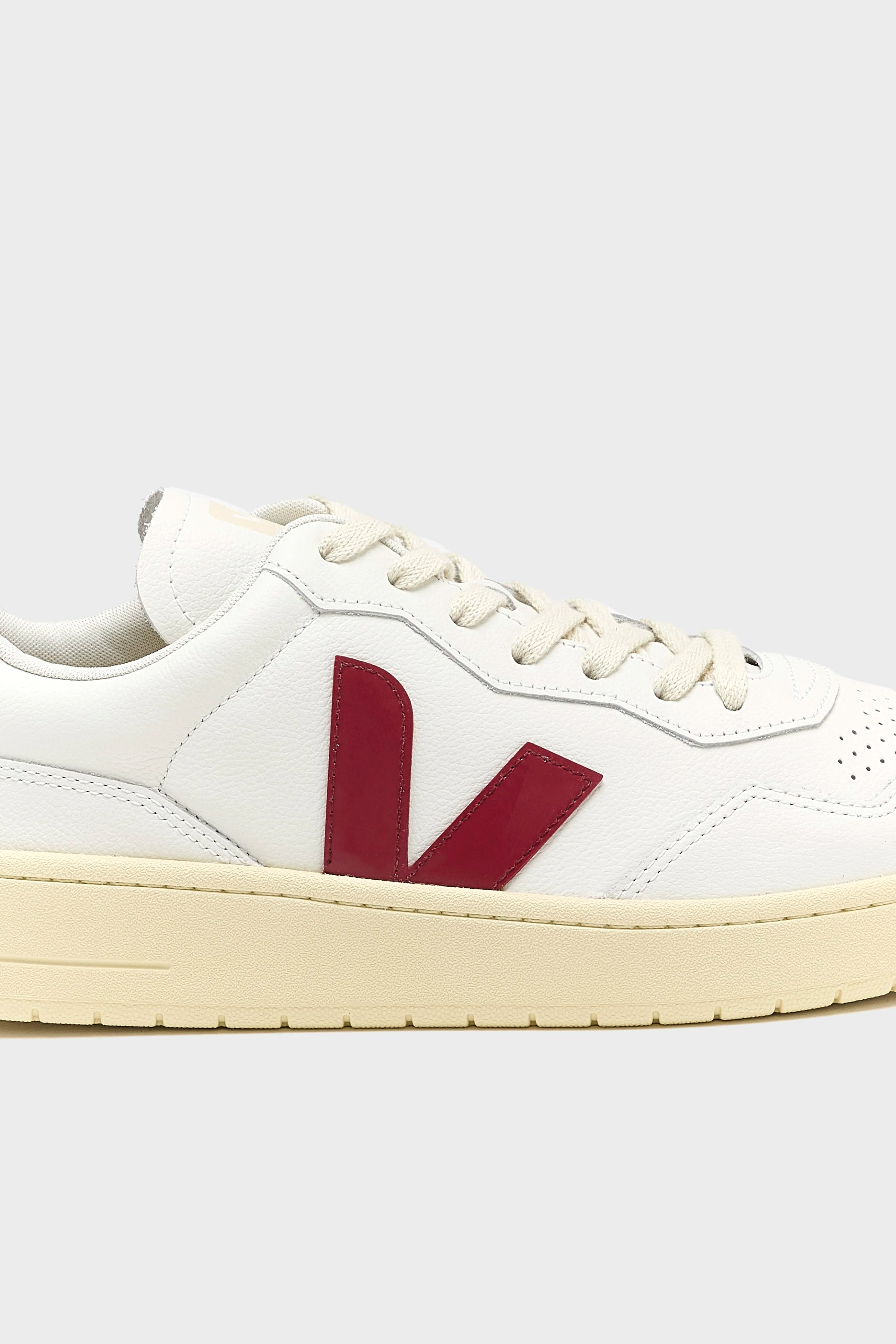 V-90 O.T. en cuir pour hommes (252 / M / RED)