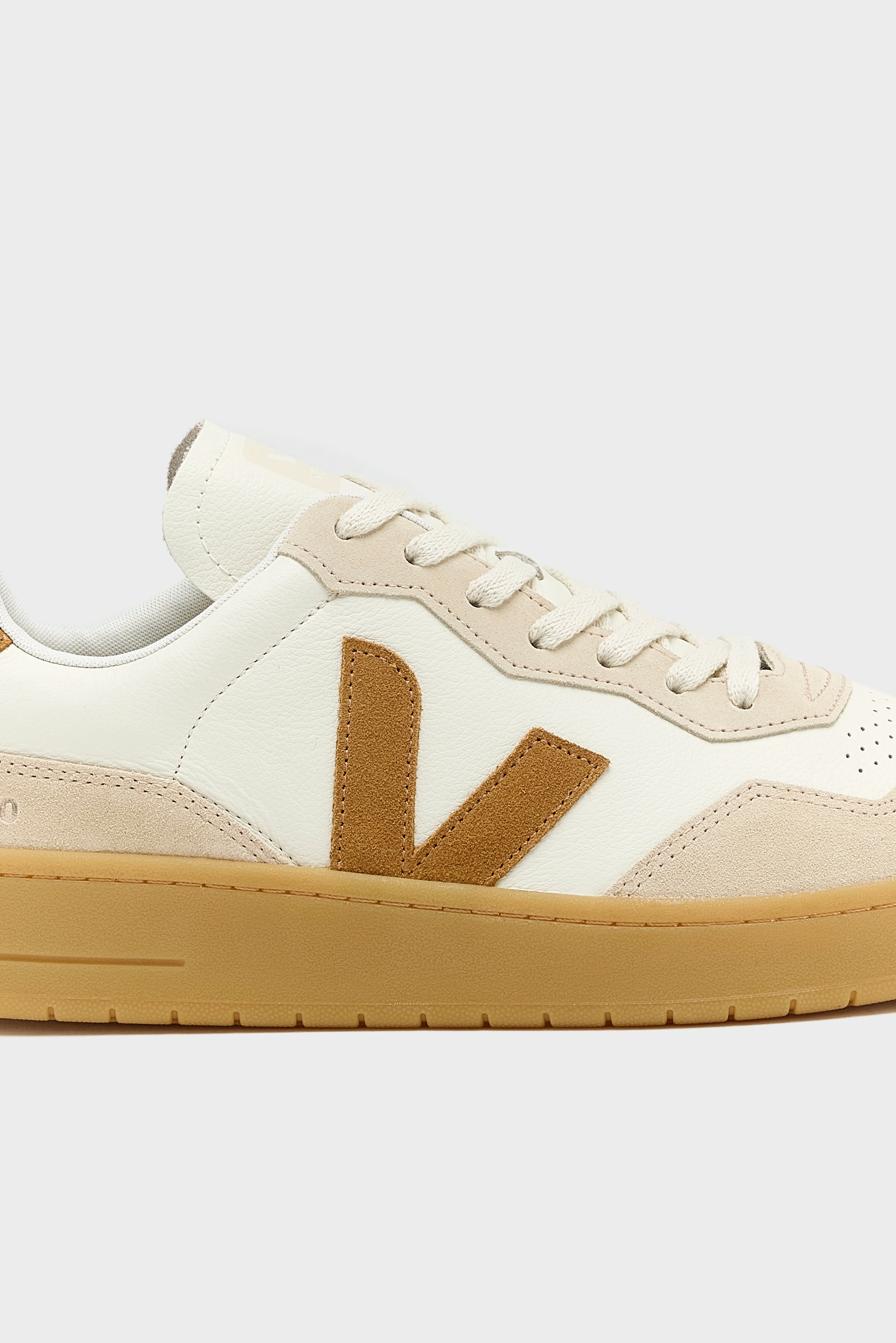 V-90 O.T. Leather voor Mannen (252 / M / WHITE)