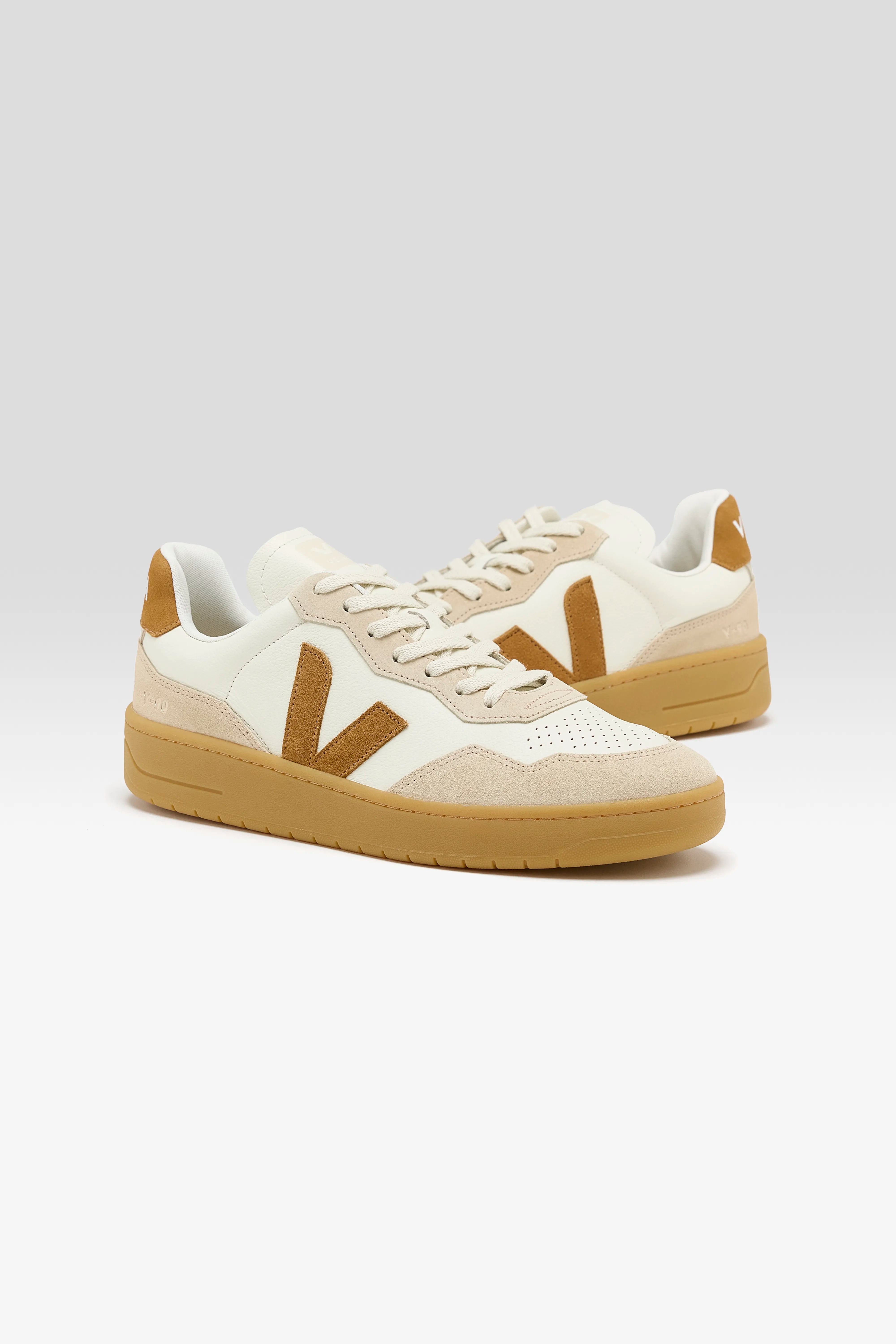 V-90 O.T. Leather voor Mannen (252 / M / WHITE)