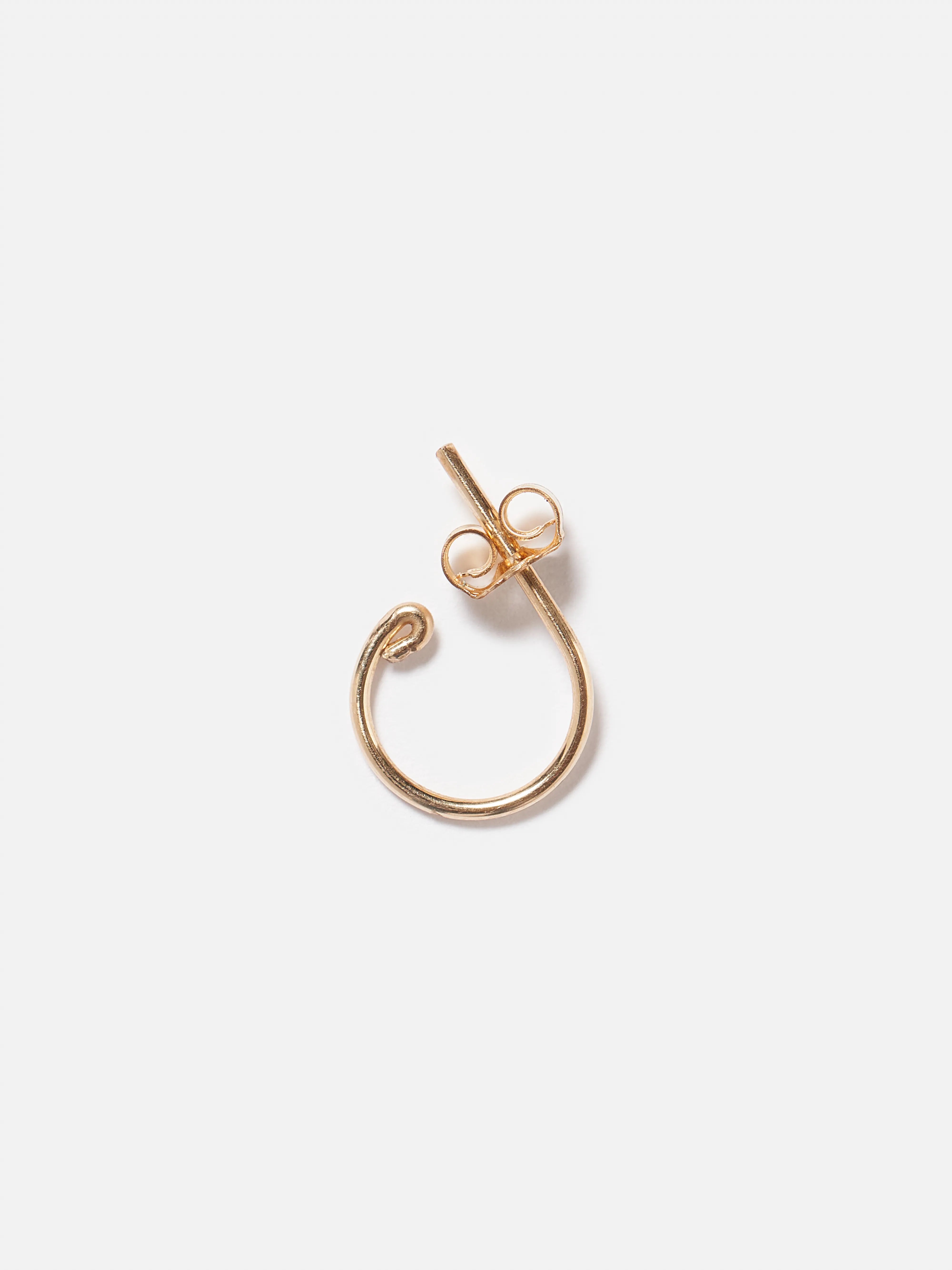 Essential Mini Hoop Earrings (241 / W / GOLD)
