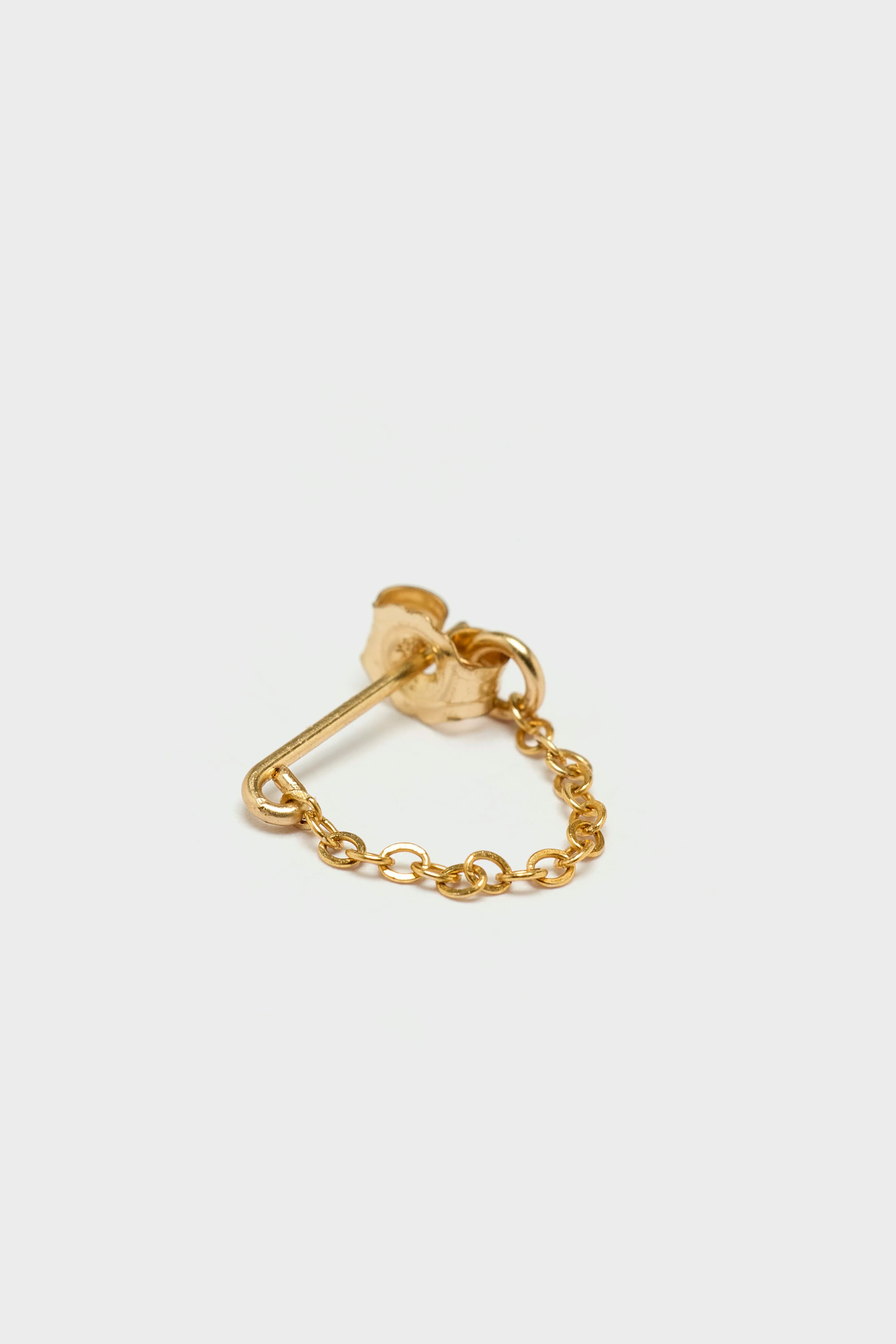 Essential Chain Earrings (242 / W / GOLD)