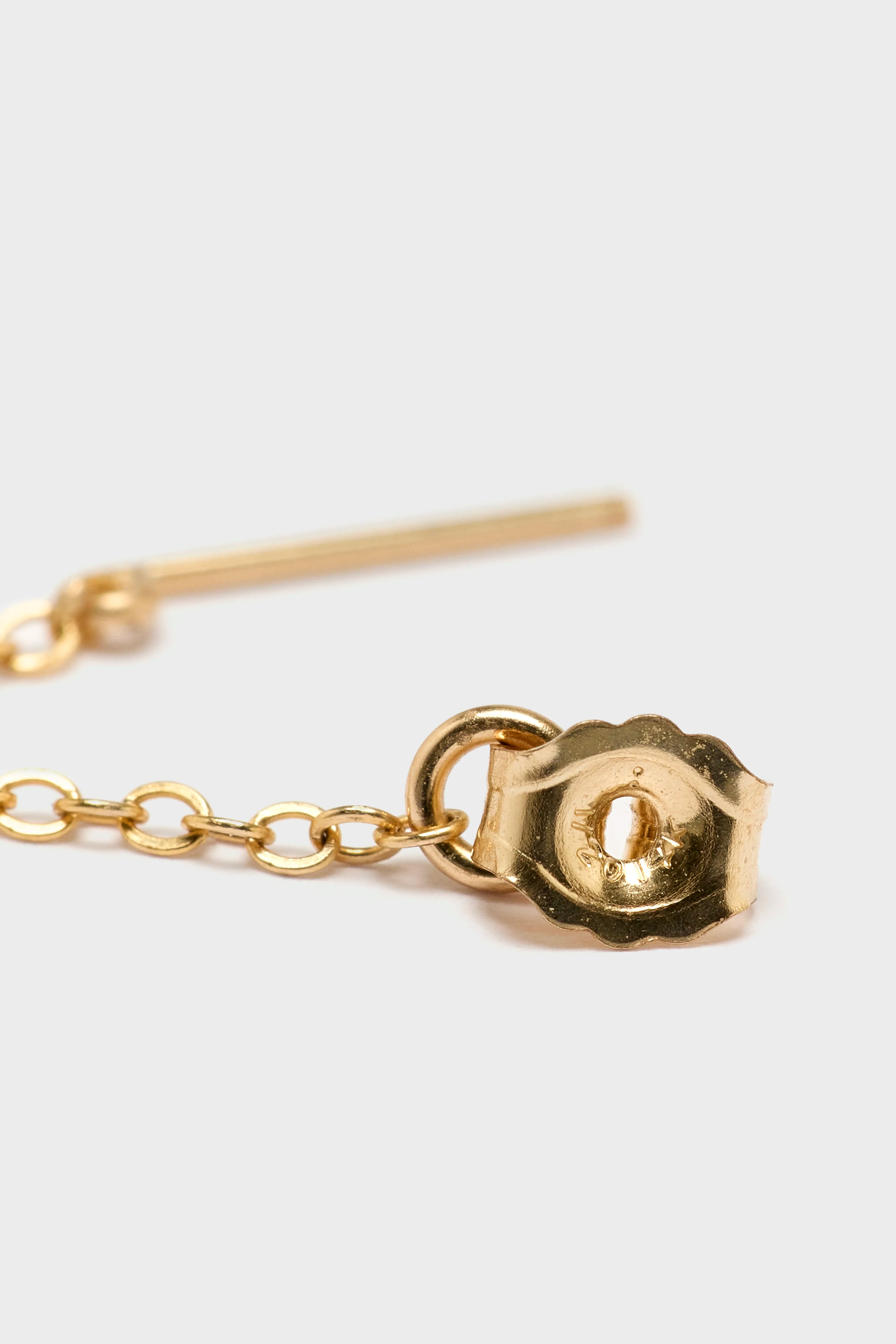 Essential Chain Earrings (242 / W / GOLD)