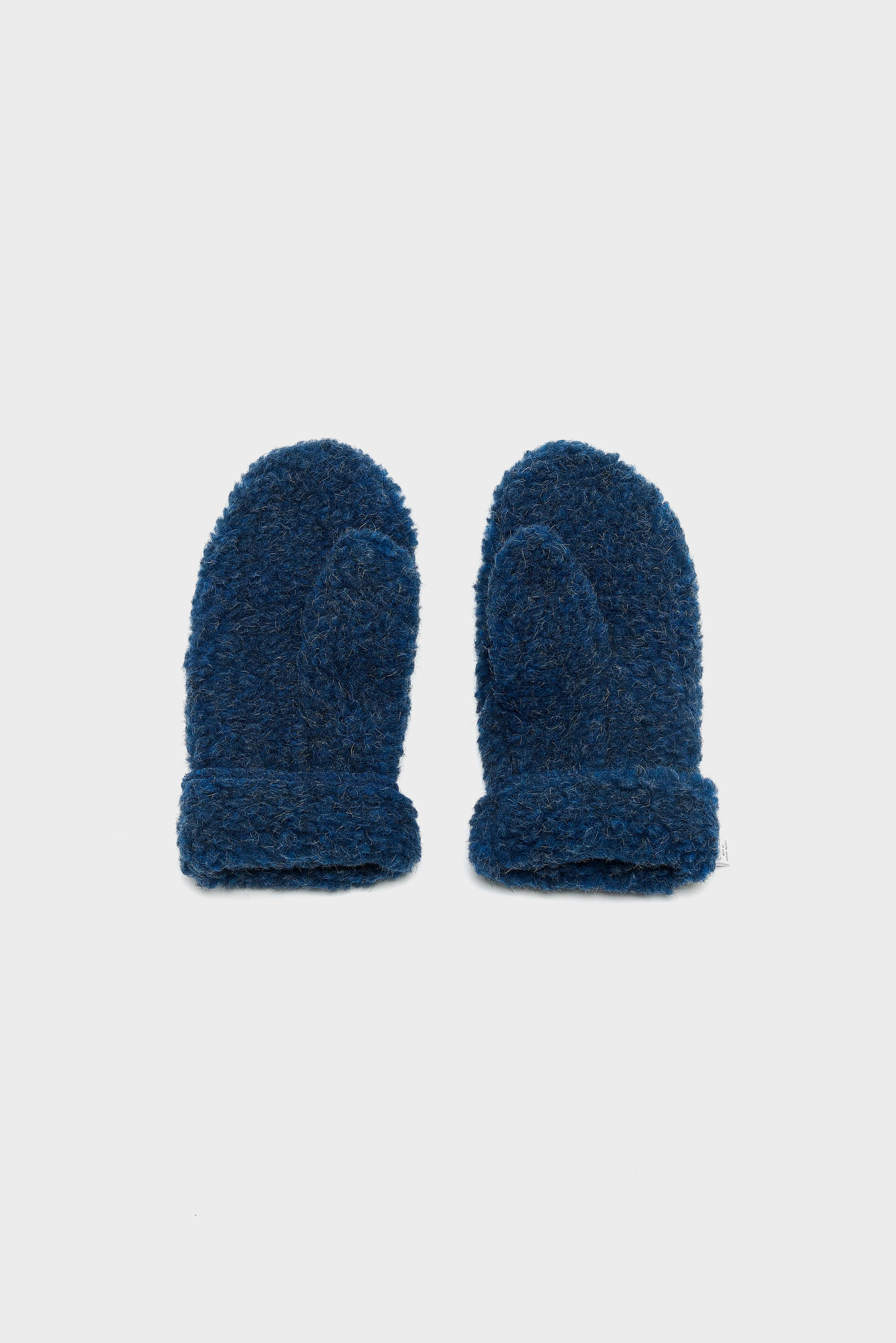 Simple Mittens (252 / W / BLUE)