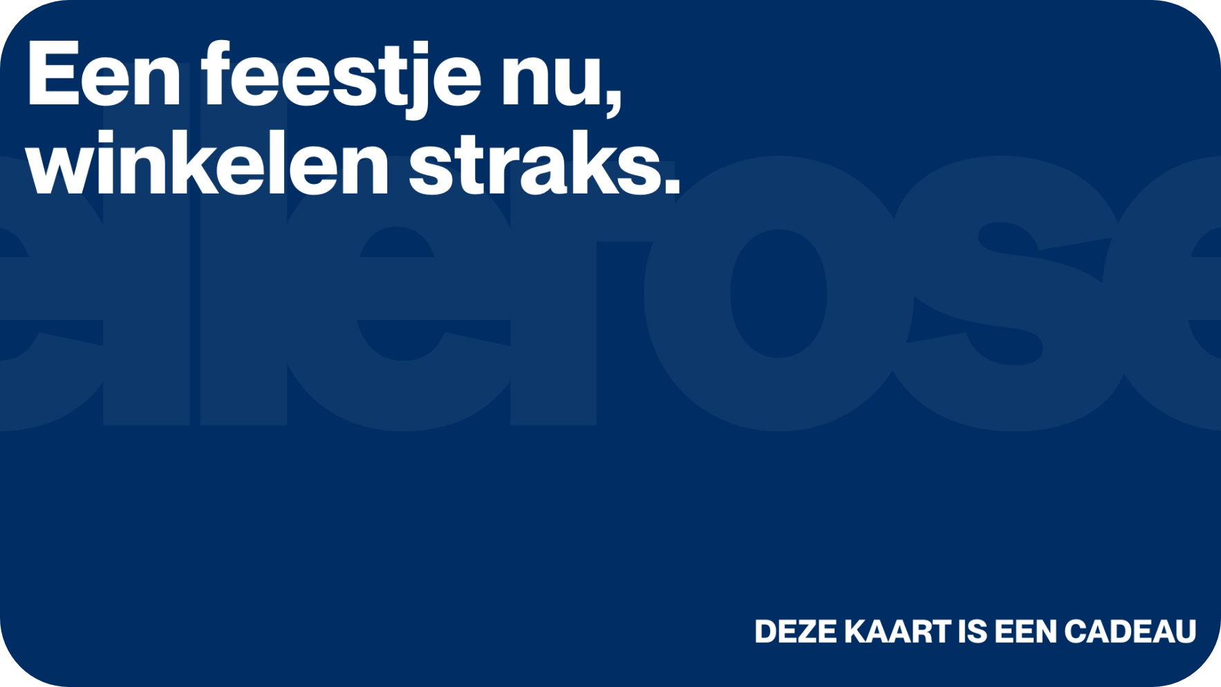 E-cadeaubon Voor | Bellerose