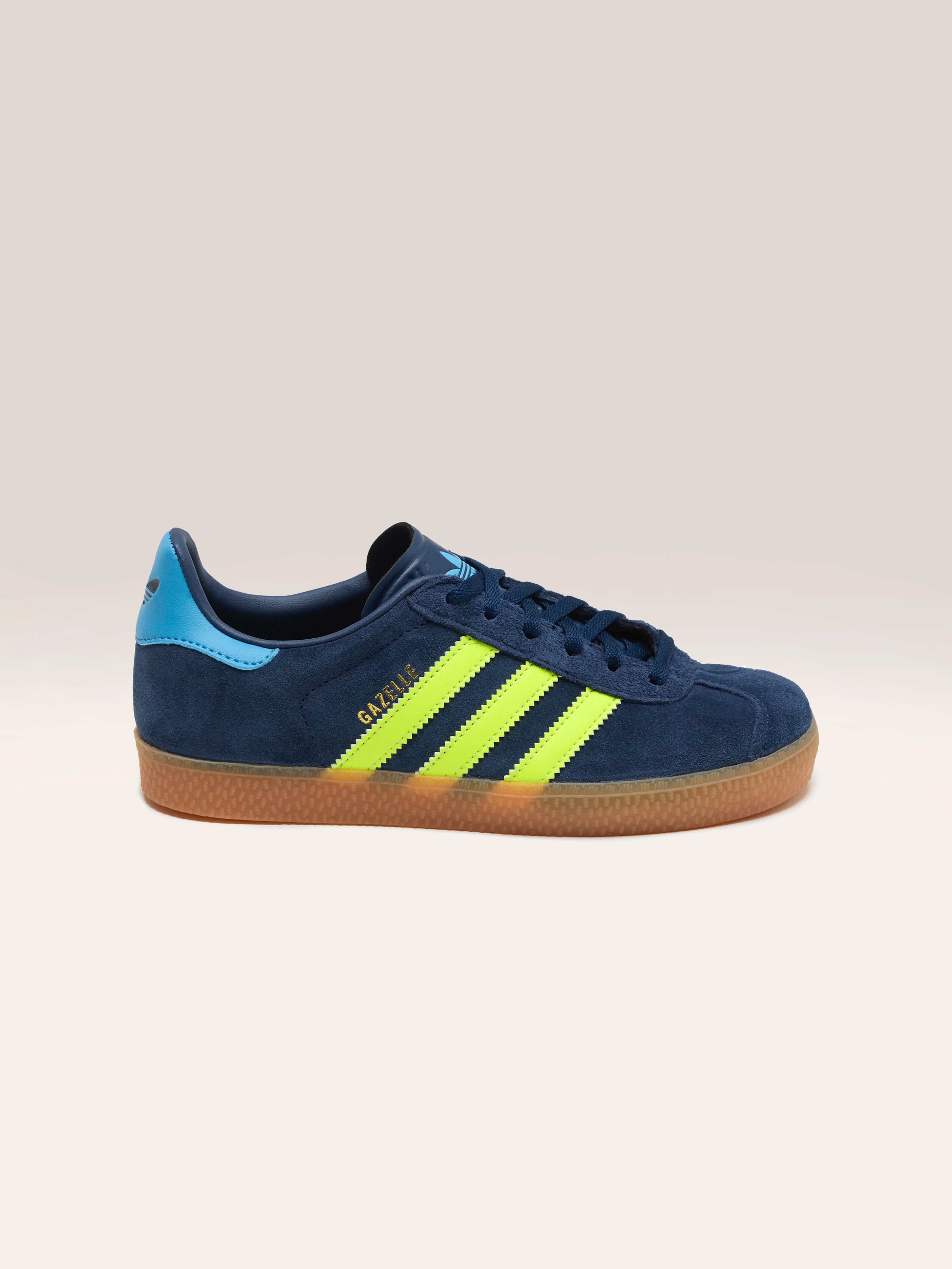 Adidas gazelle navy kids on sale