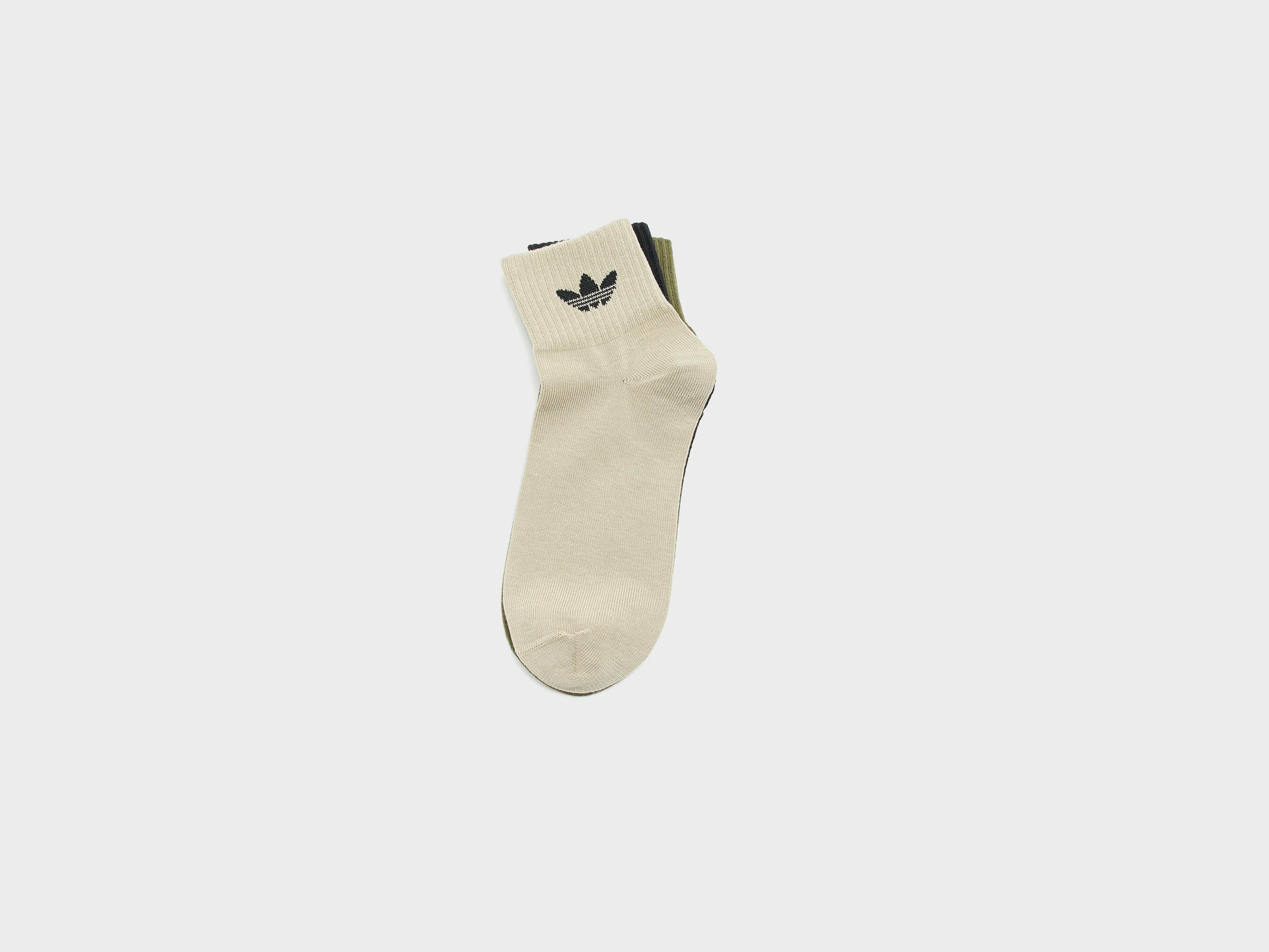 Mid Ankle Socks for Juniors (252 / G / MULTICOLOR)
