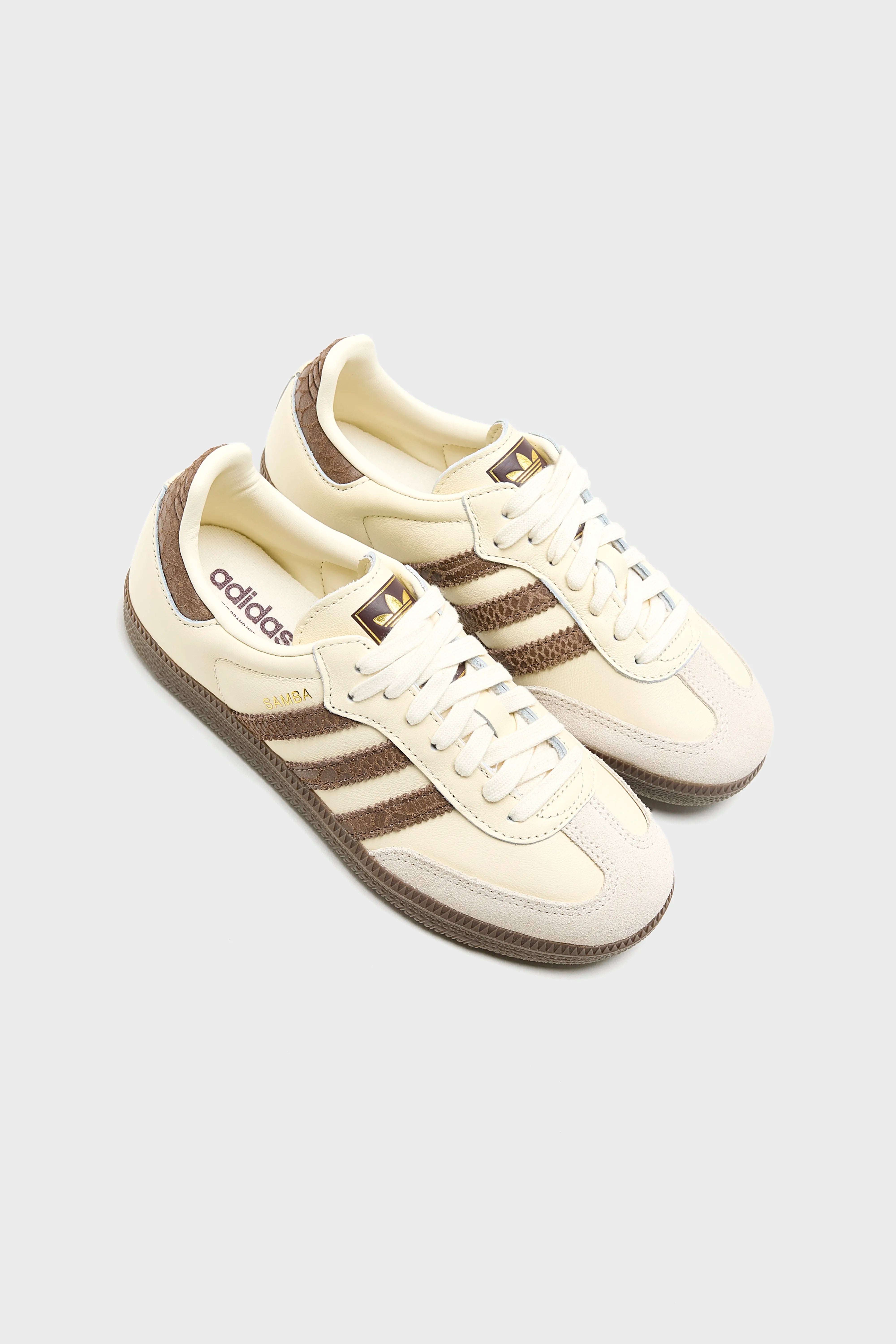 adidas gazelle silver green womens adidas Samba OG Shoes - Women's - White / Sand Strata main image 1