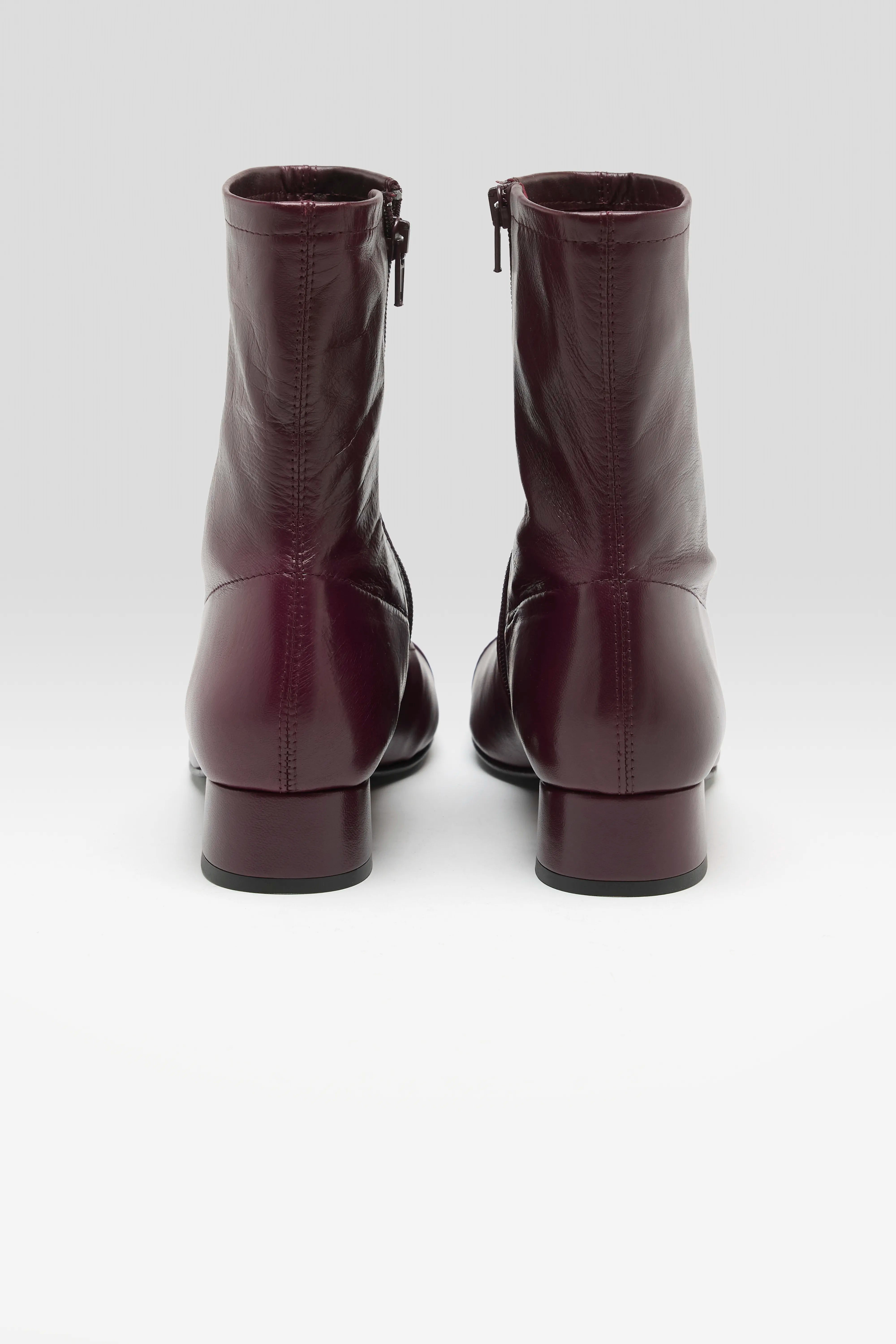 Laurie Ankle Boots (262 / W / BURGUNDY)