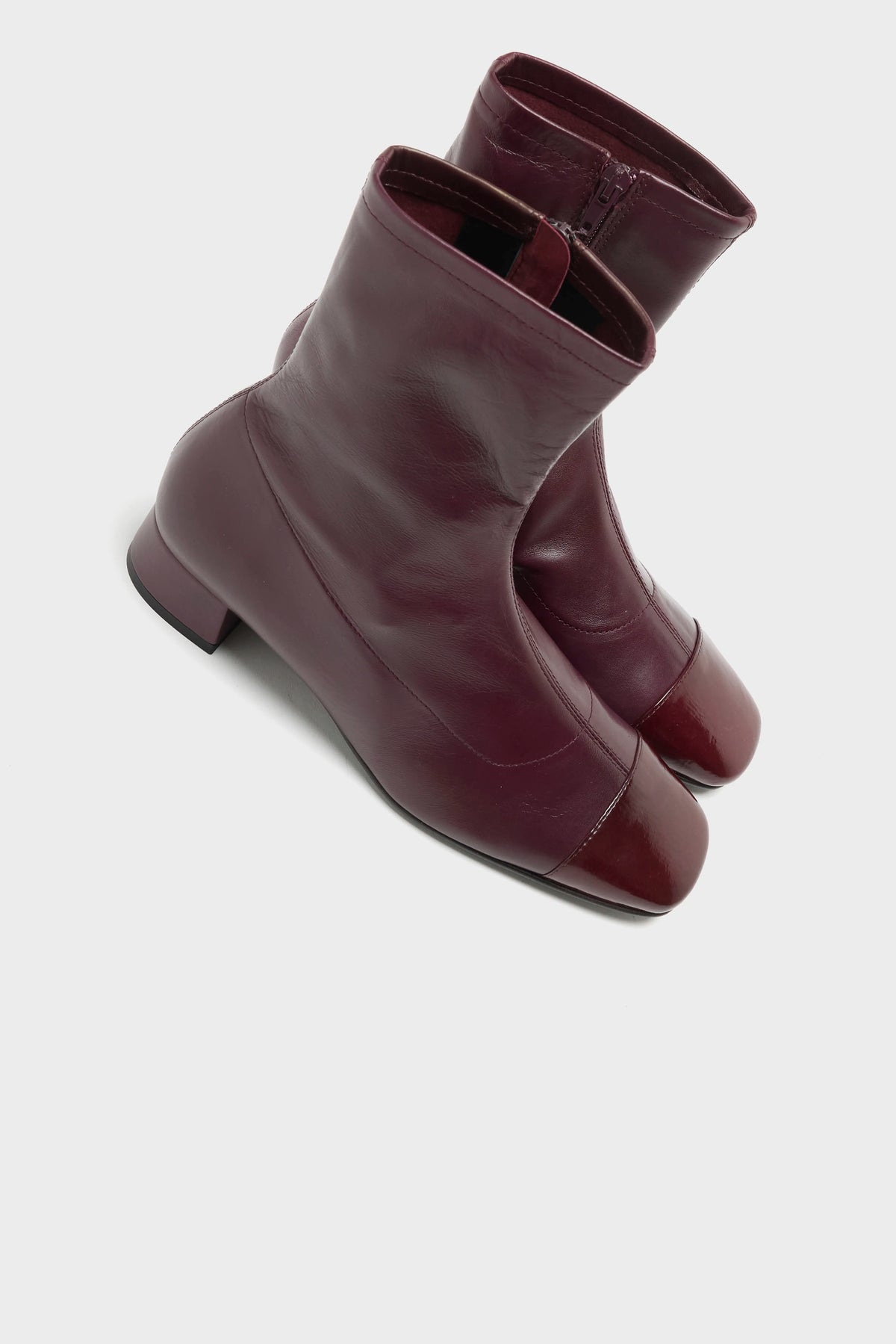 Laurie Ankle Boots (262 / W / BURGUNDY)