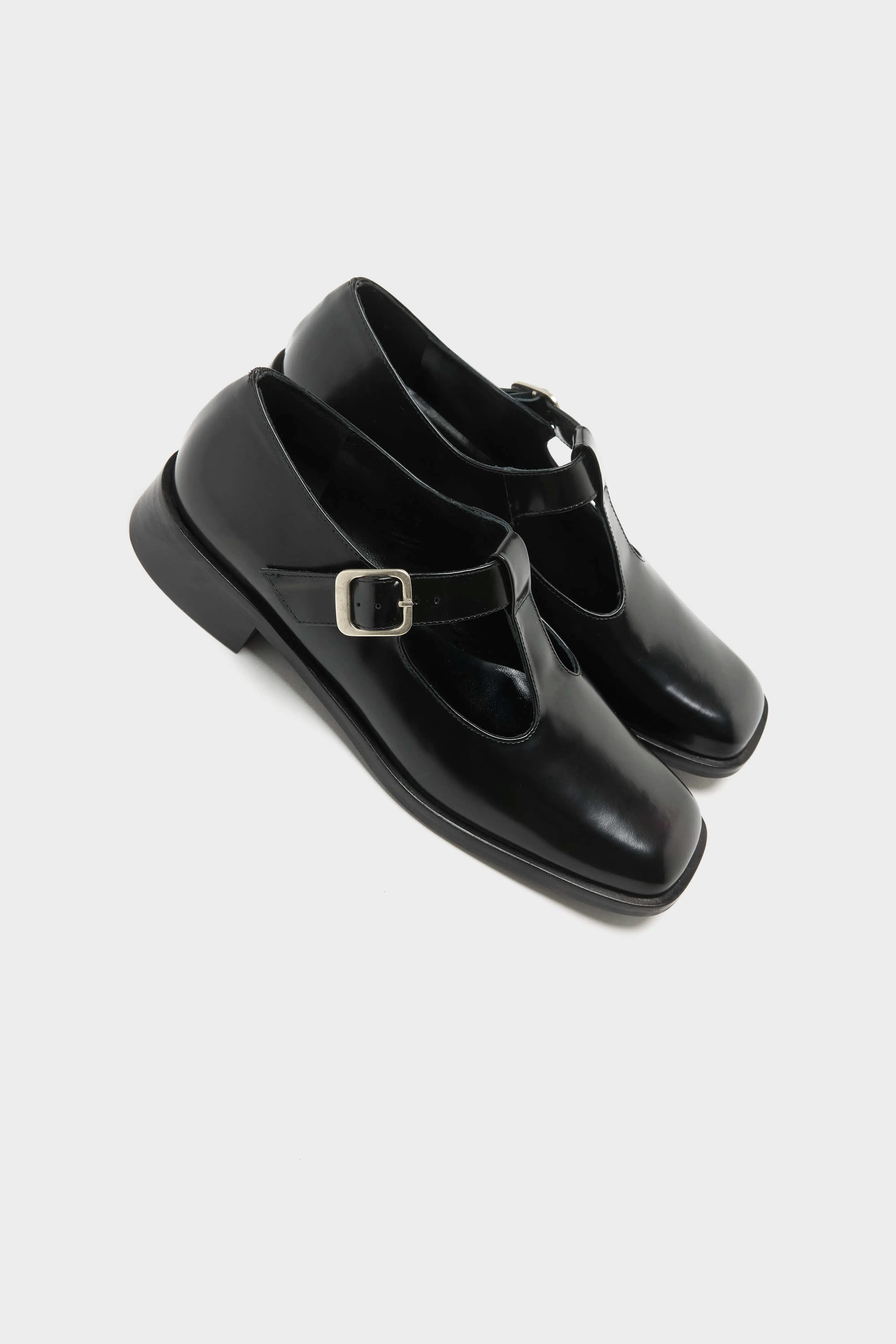 Lucy T-Bar Mary Janes (262 / W / BLACK)