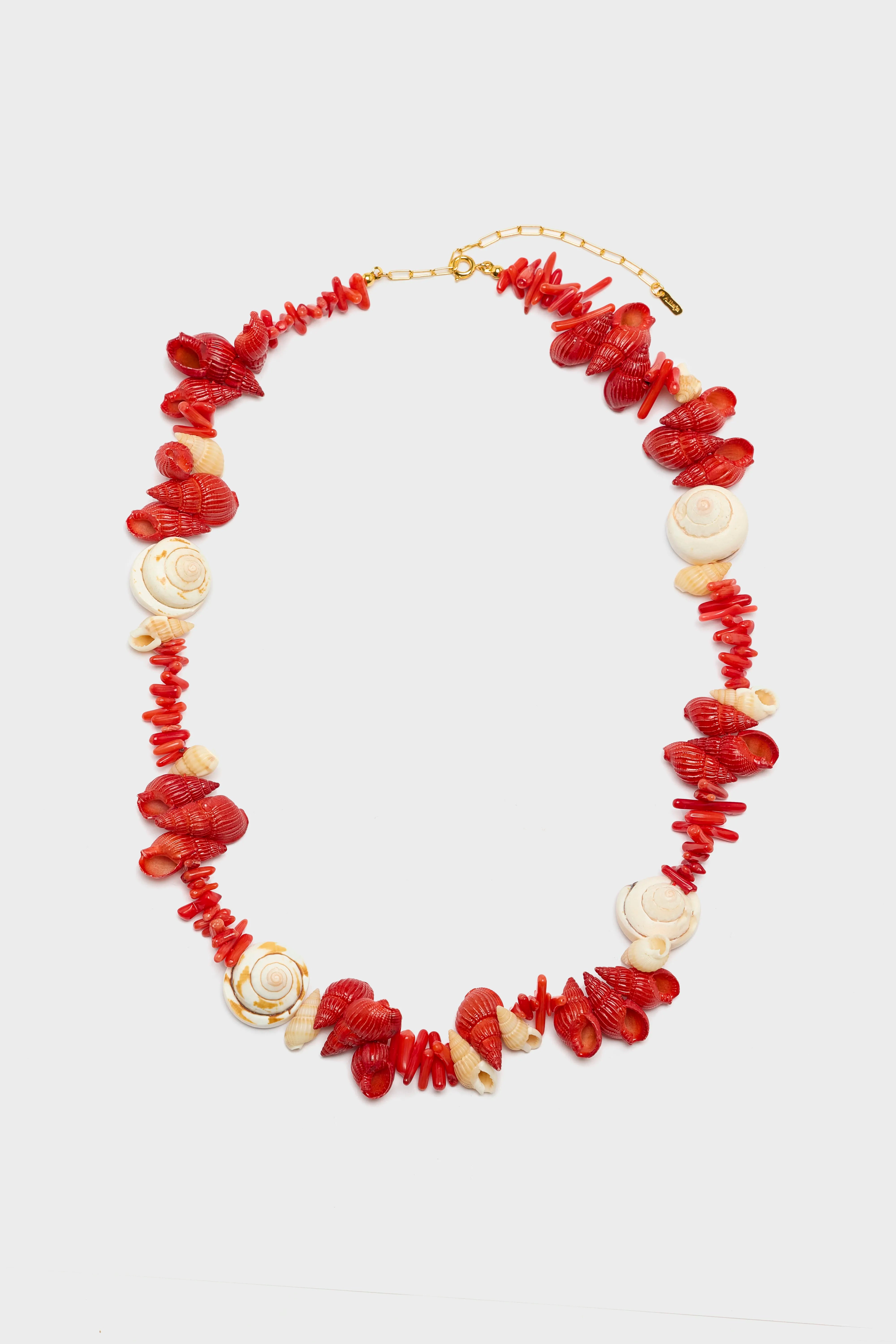 Reef Necklace  (251 / W / RED)