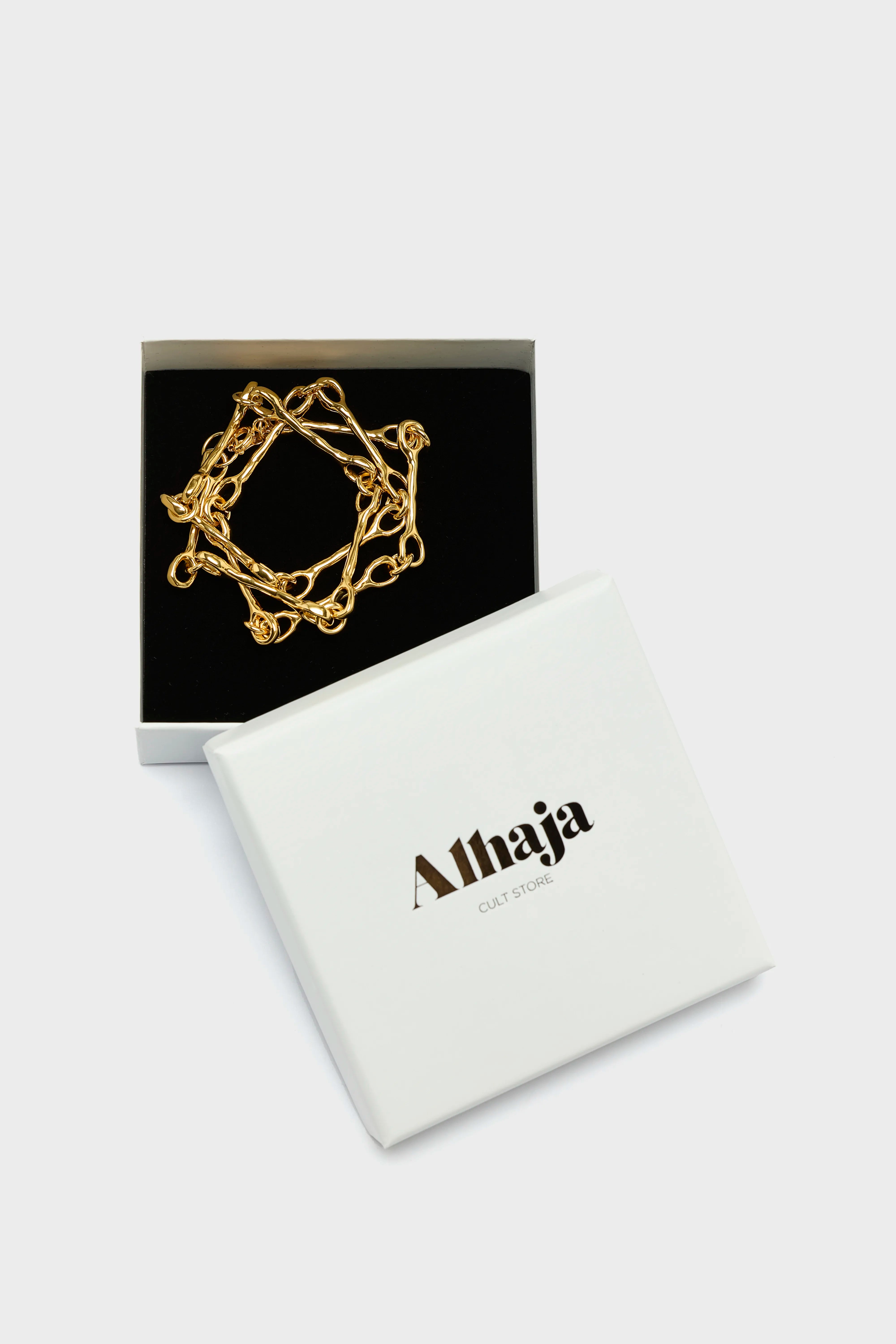 Nautilus Gold Chain Necklace (251 / W / GOLD)
