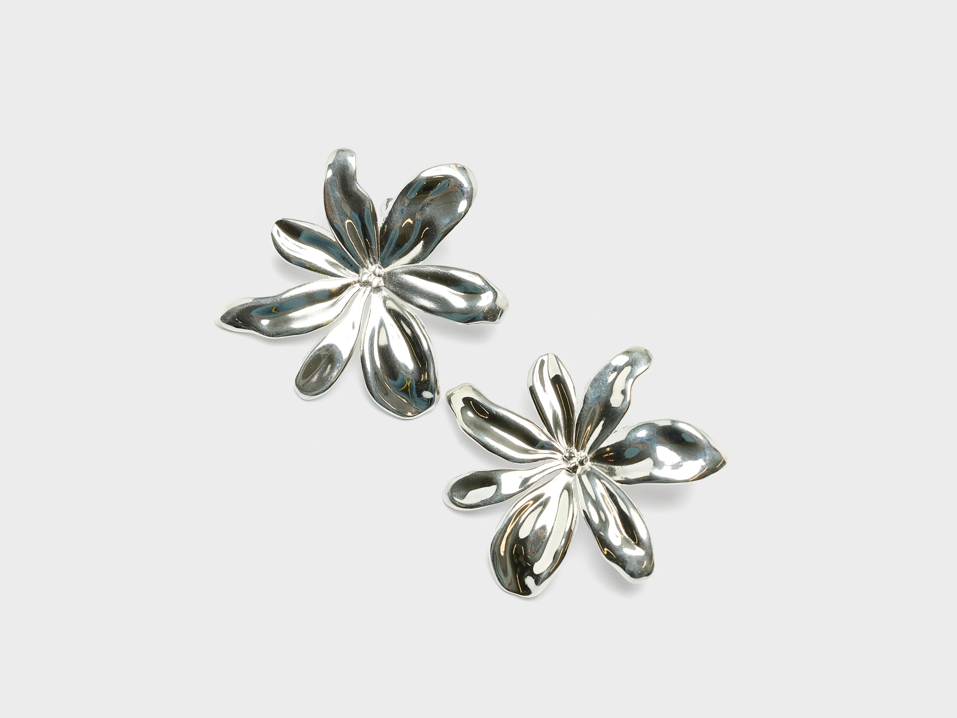 Jasmine Silver Earrings (251 / W / SILVER)