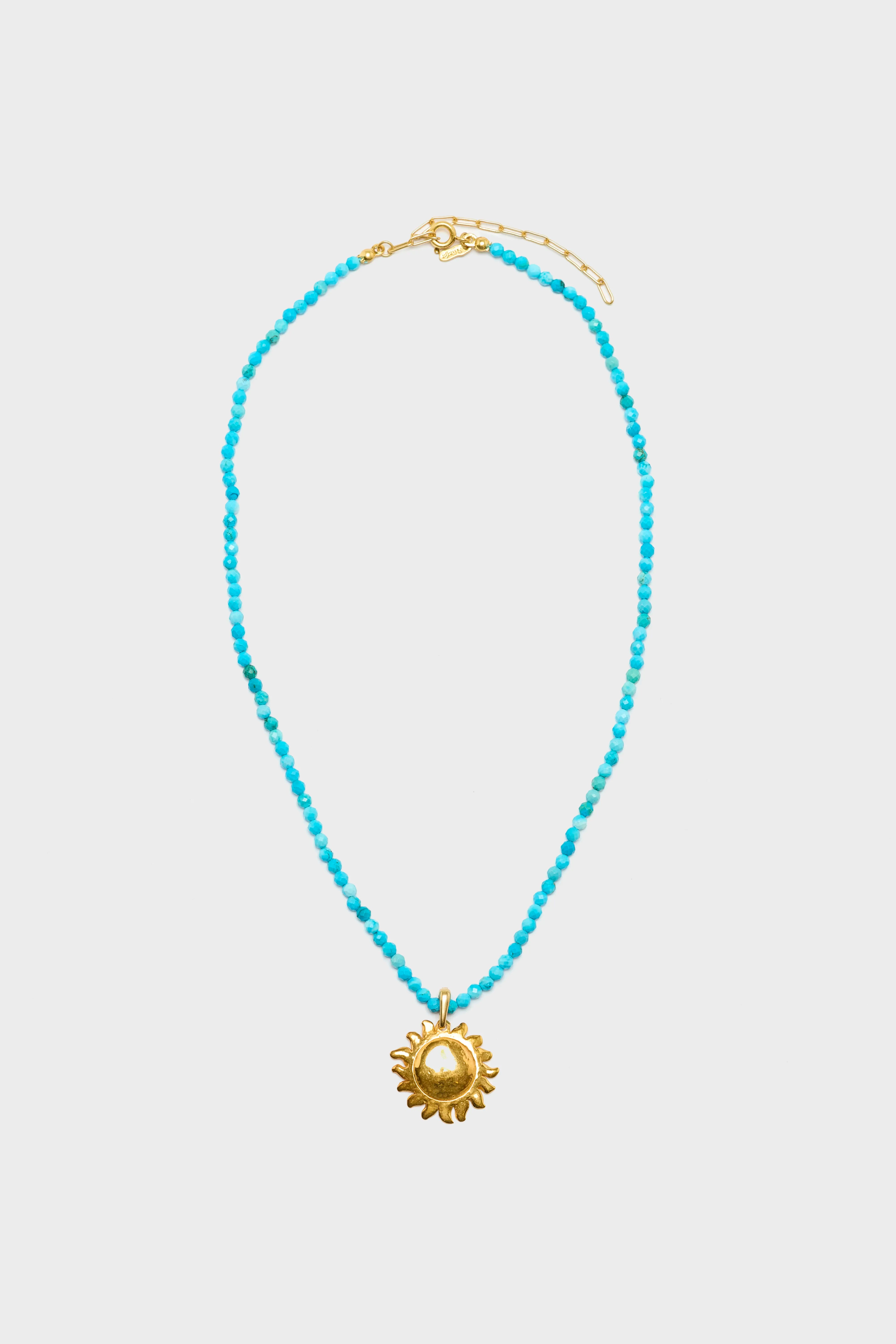 Sole Mio Turquoise Necklace  (251 / W / TURQUOISE)