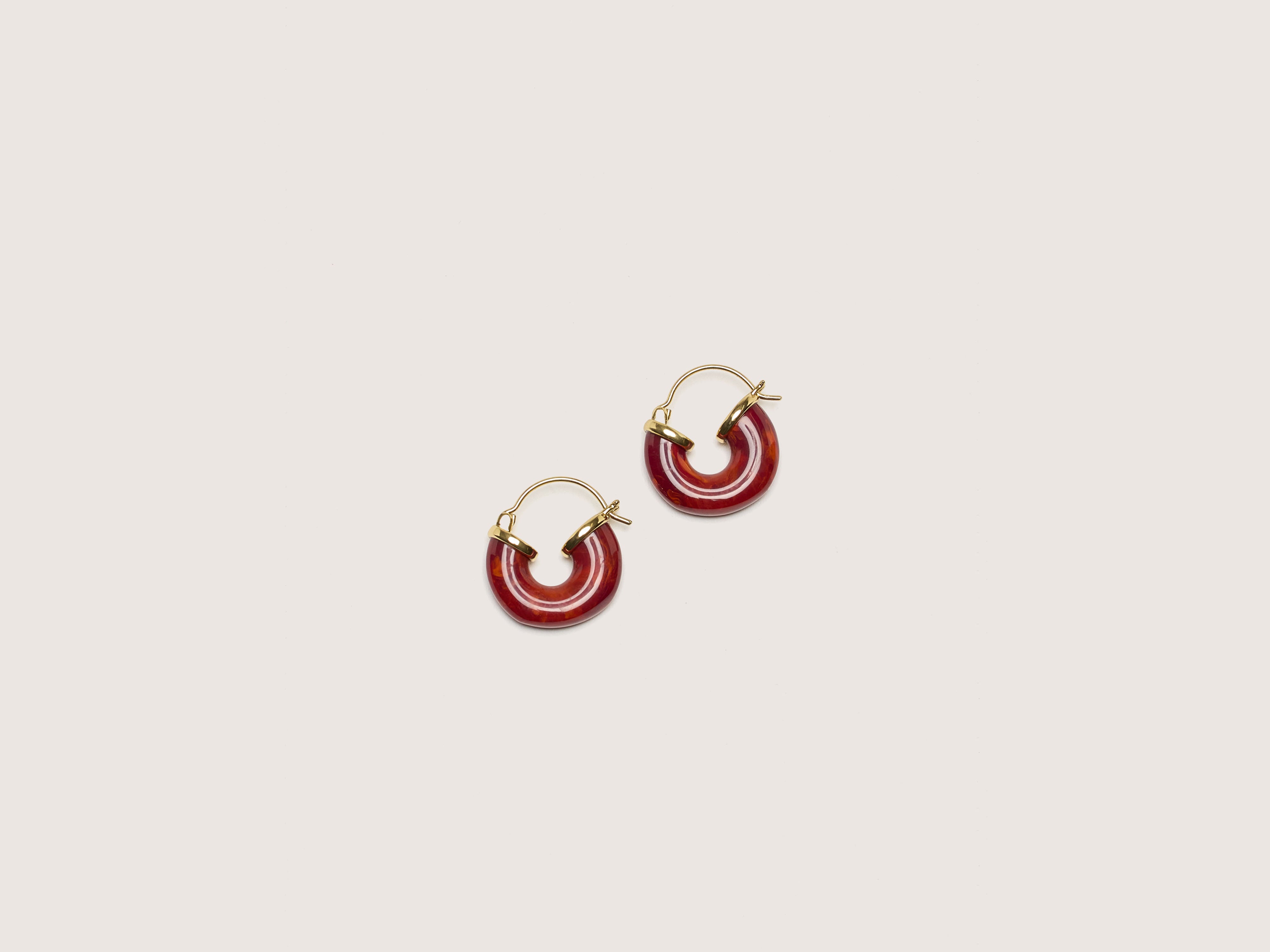 Boucles d'oreilles Petit Swell (242 / W / RED)