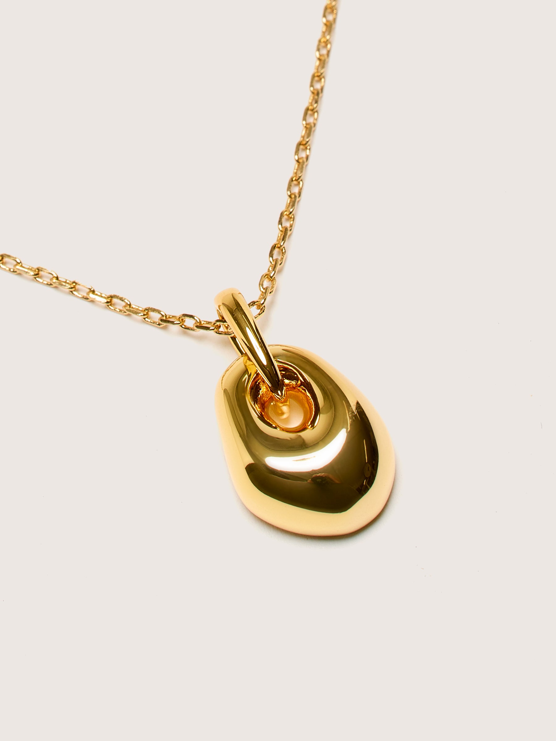 Golden Pebble Halsketting (242 / W / GOLD)