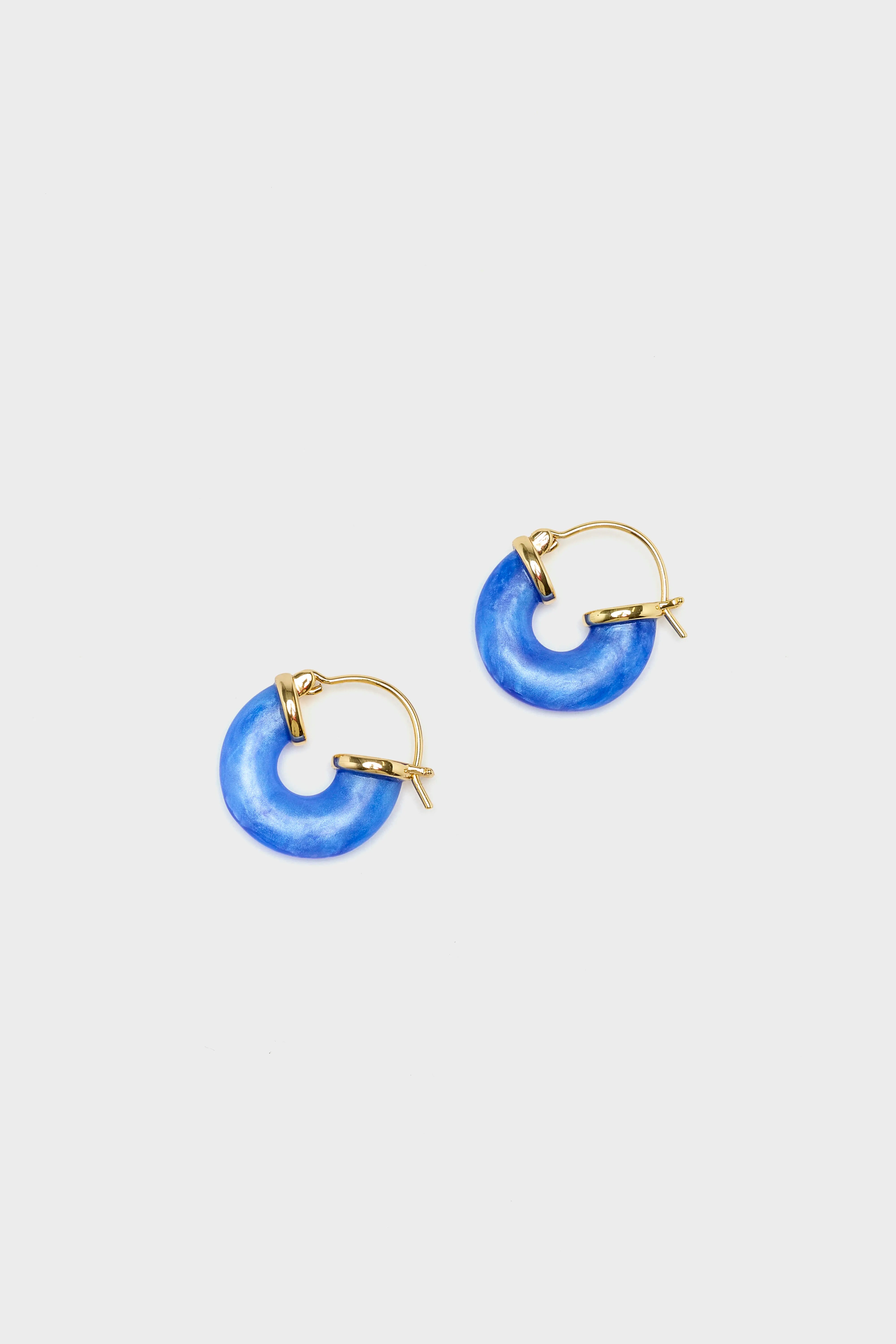 Petit Swell Hoop Earrings  (251 / W / GOLD)